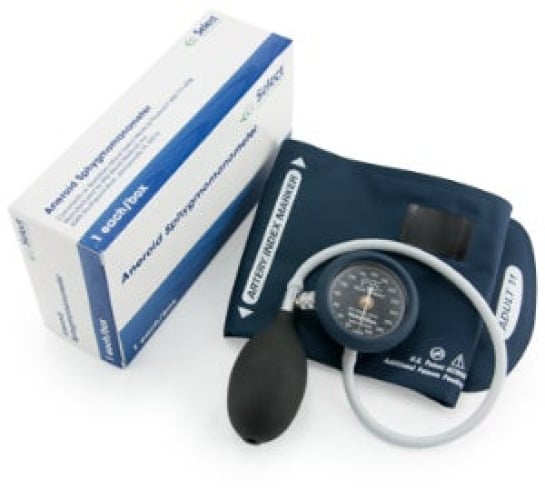 McKesson Brand - 2029 Aneroid Sphygmomanometer Unit McKesson Brand Adult Cuff Arm Nylon Cuff 23 - 40 cm Pocket Aneroid