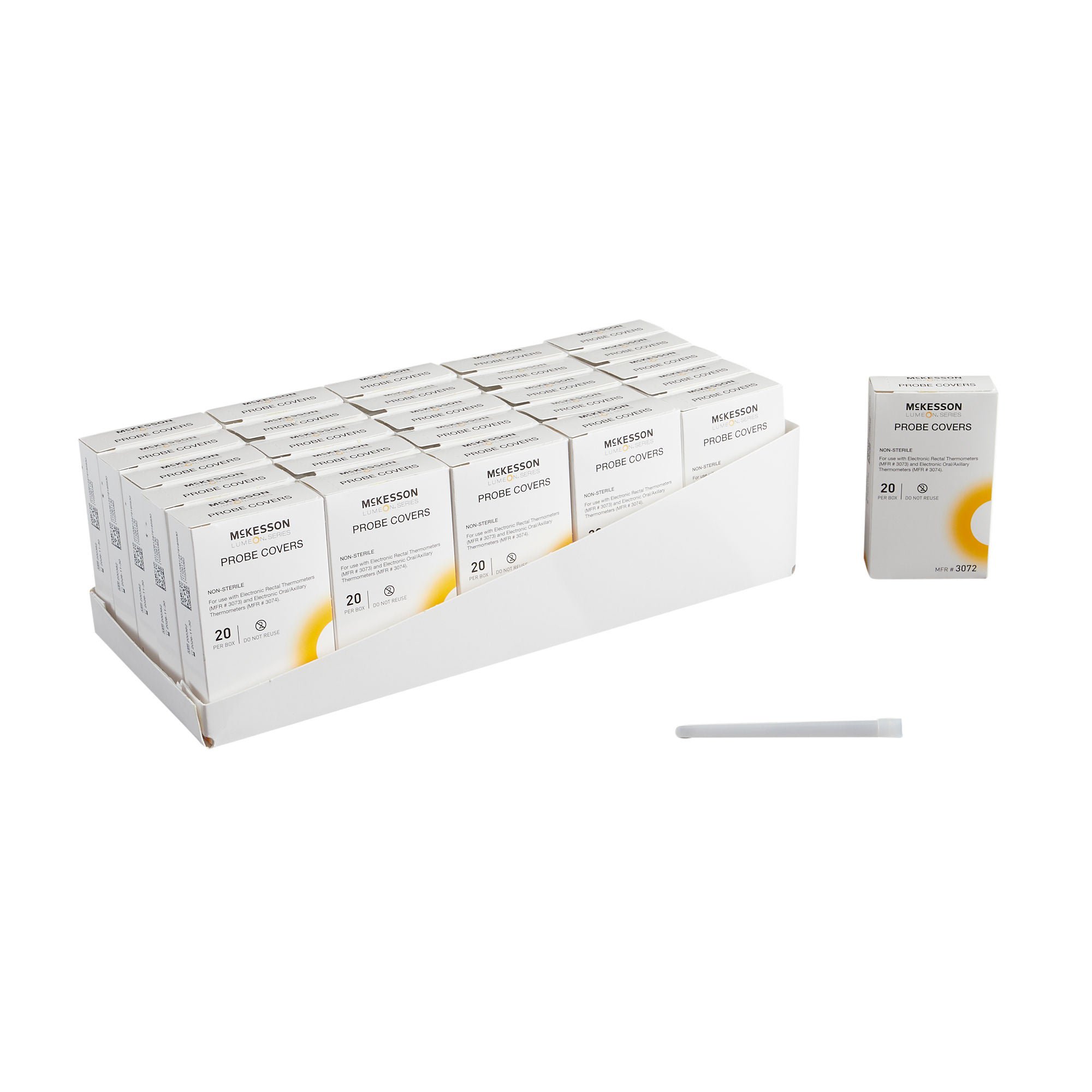 McKesson Brand - 3072 McKesson Lumeon™ Oral / Rectal Thermometer Probe Cover