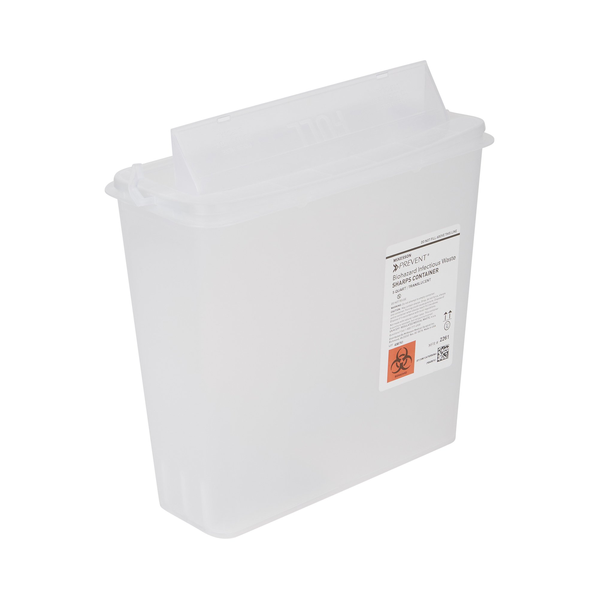 McKesson Brand - 2261 McKesson Prevent® Sharps Container