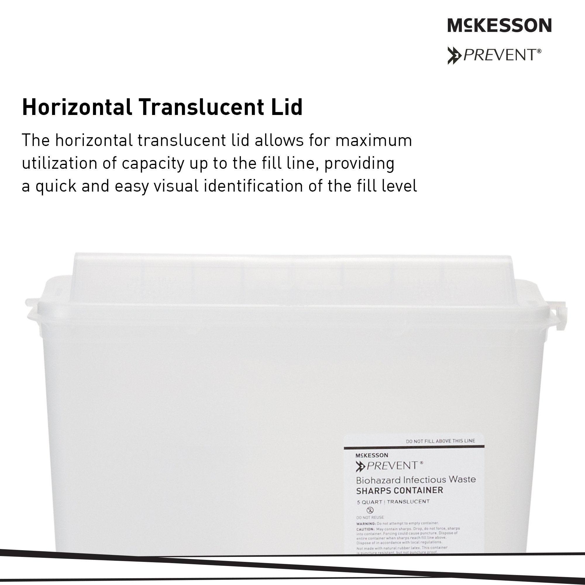 McKesson Prevent Sharps Container 2261 by McKesson Brand