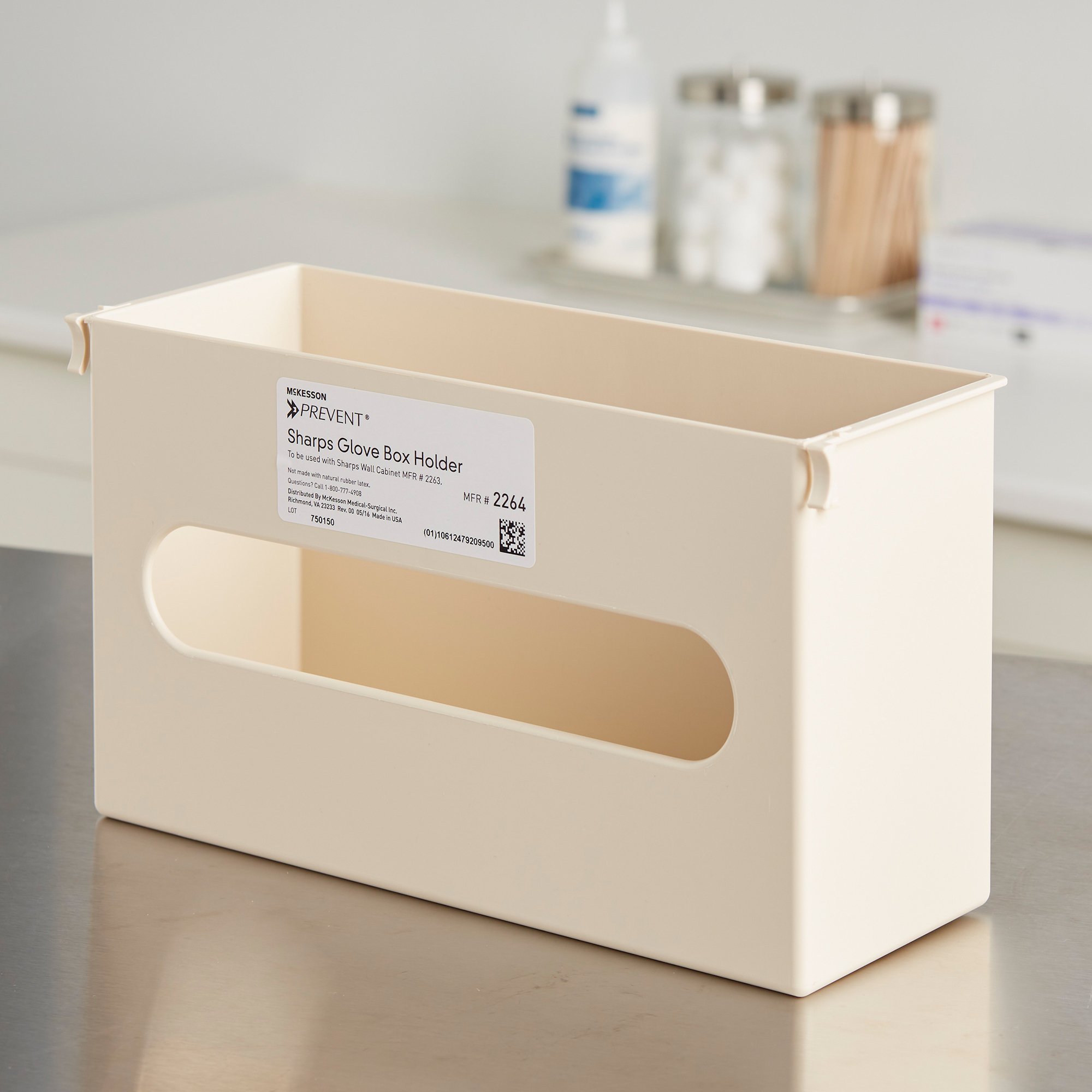 McKesson Brand 2264 - McKesson Prevent® Glove Box Holder, 11 x 6.5 x 3-7/8 Inch - 1/Each, 2/Case