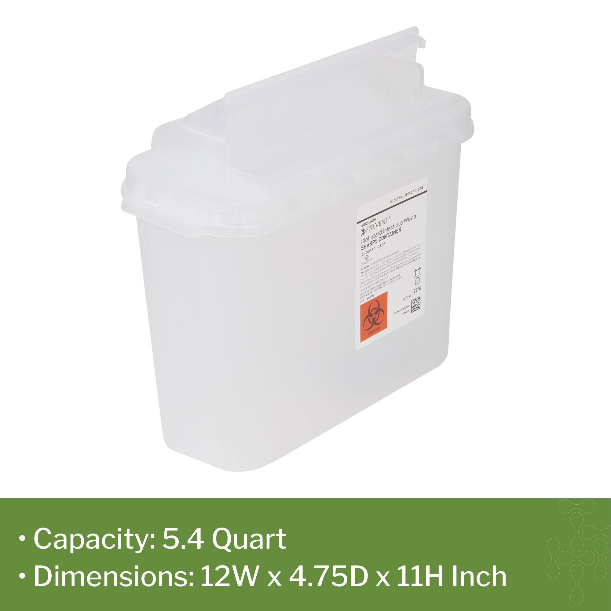McKesson Prevent Sharps Container 2270 by McKesson Brand