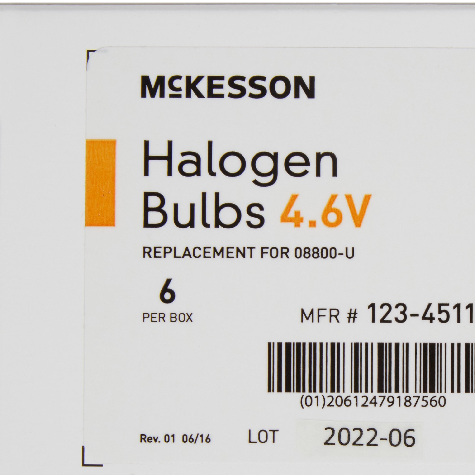 McKesson Brand - 123-4511 McKesson Halogen Lamp