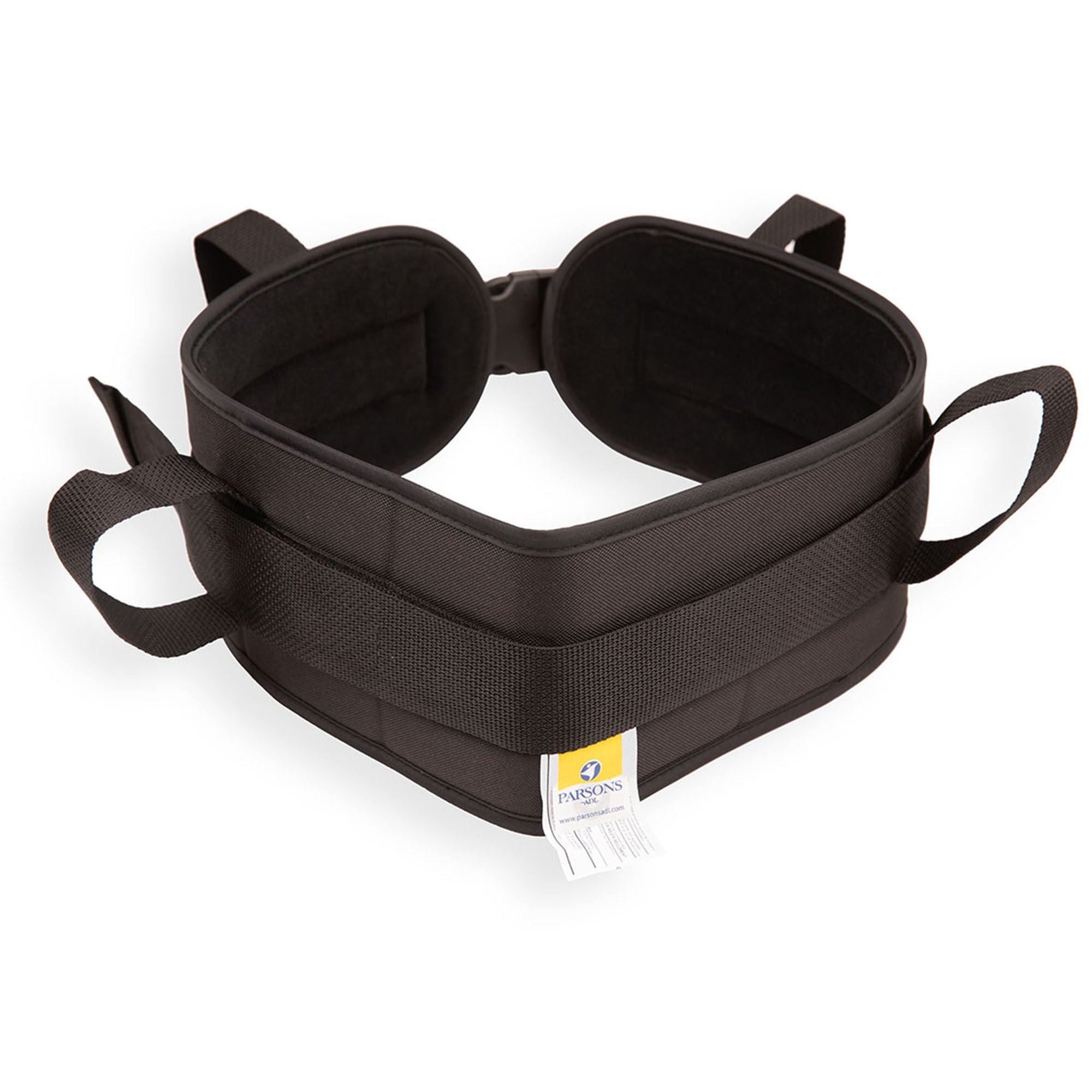 Fabrication Enterprises - 50-5120L Gait Belt with Handles 40 to 64 Inch Length Black