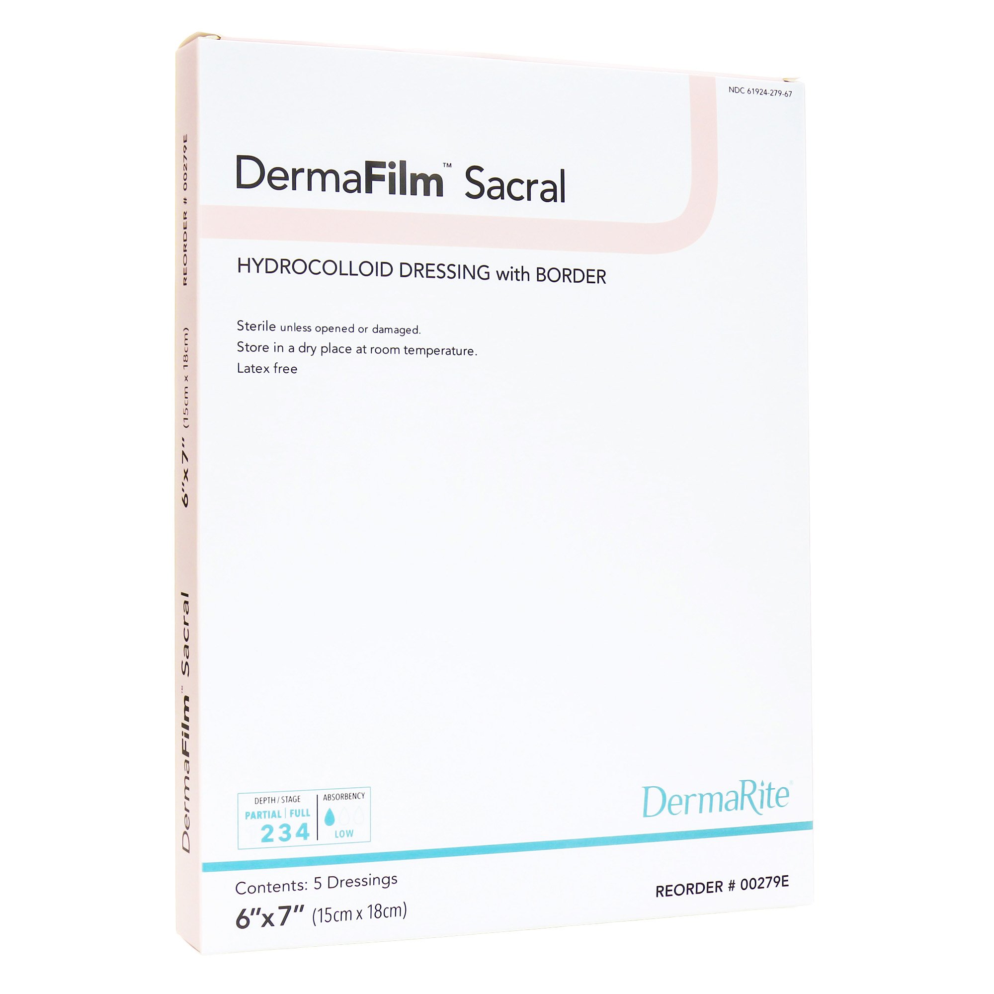 Sion Brands LLC - 00279E DermaFilm® Hydrocolloid Dressing