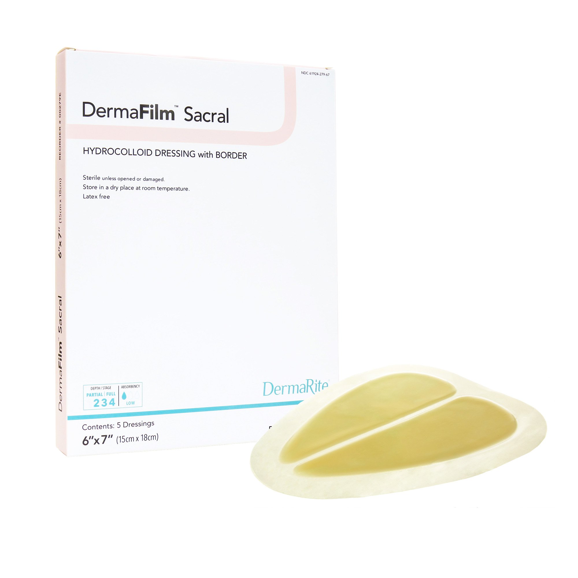 Sion Brands LLC - 00279E DermaFilm® Hydrocolloid Dressing