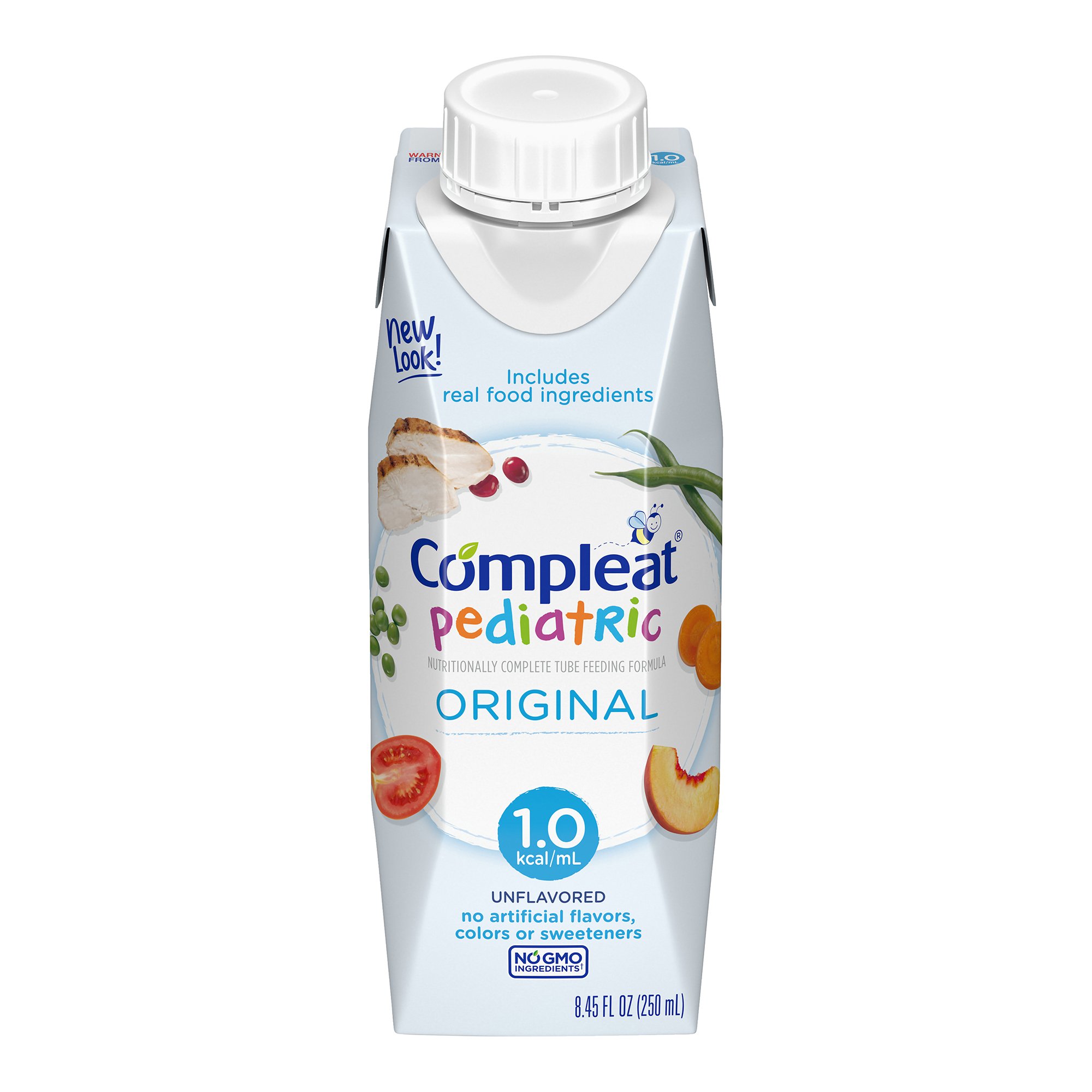 Nestle Healthcare Nutrition 10043900142408 - Compleat® Pediatric Ready to Use Pediatric Tube Feed Formula, 8.45-oz. carton - 1/Each, 24/Case