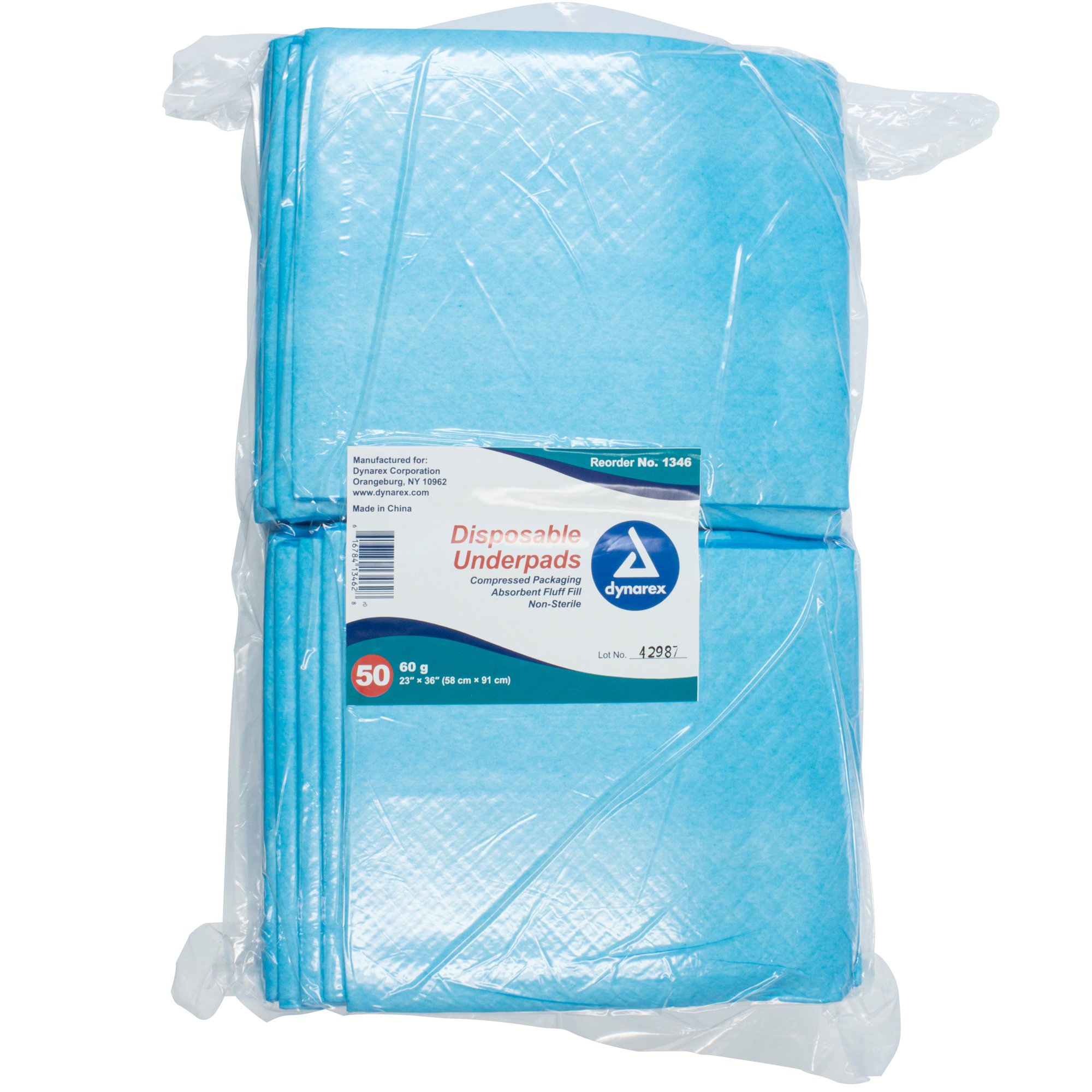 Dynarex - 1346 Dynarex® Absorbent Fluff Fill Underpad