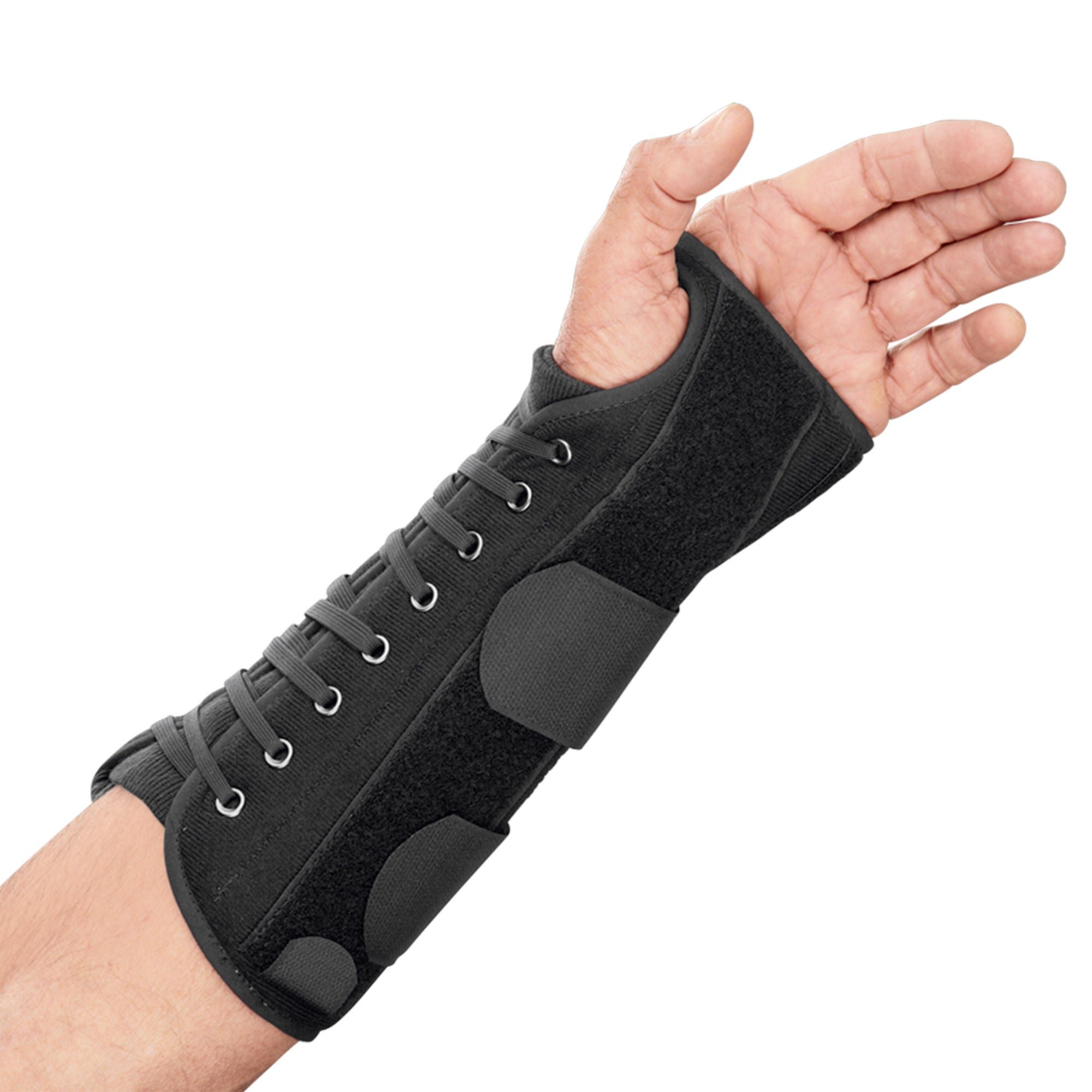 Breg - 10656 Wrist Brace Apollo Universal Aluminum / Foam Left Hand Black One Size Fits Most