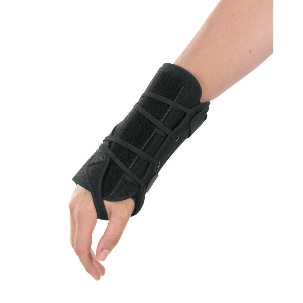 Breg - 10657 Wrist Brace Apollo Universal Aluminum / Foam Right Hand Black One Size Fits Most