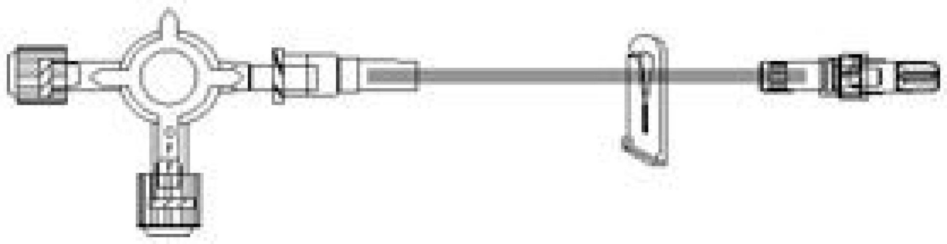 ICU Medical - B4126 IV Extension Set ICU Small Bore 7 Inch Tubing Without Filter