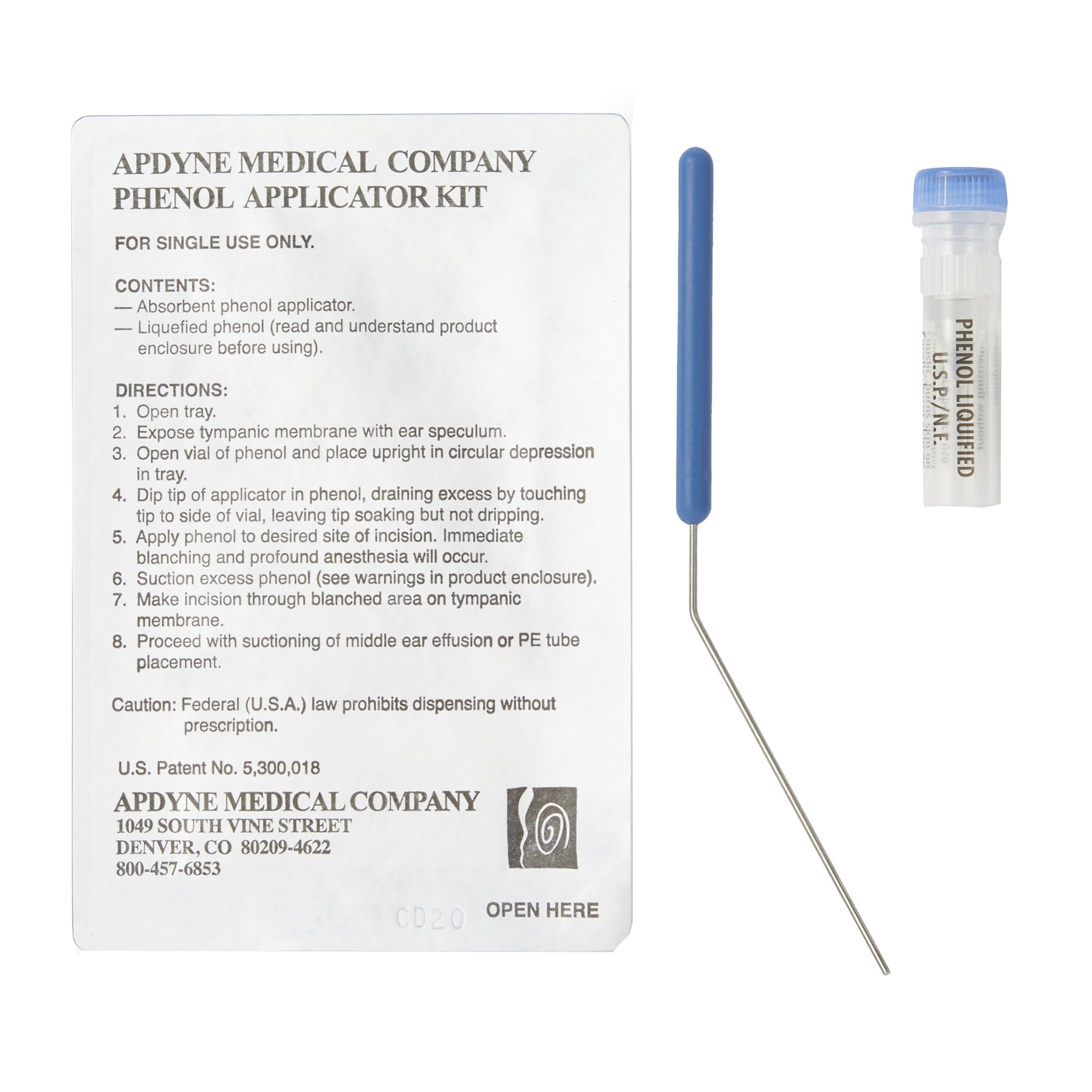 Innovia Medical 15-06 - Apdyne Phenol Applicator Kit - 1/Each, 6/Box