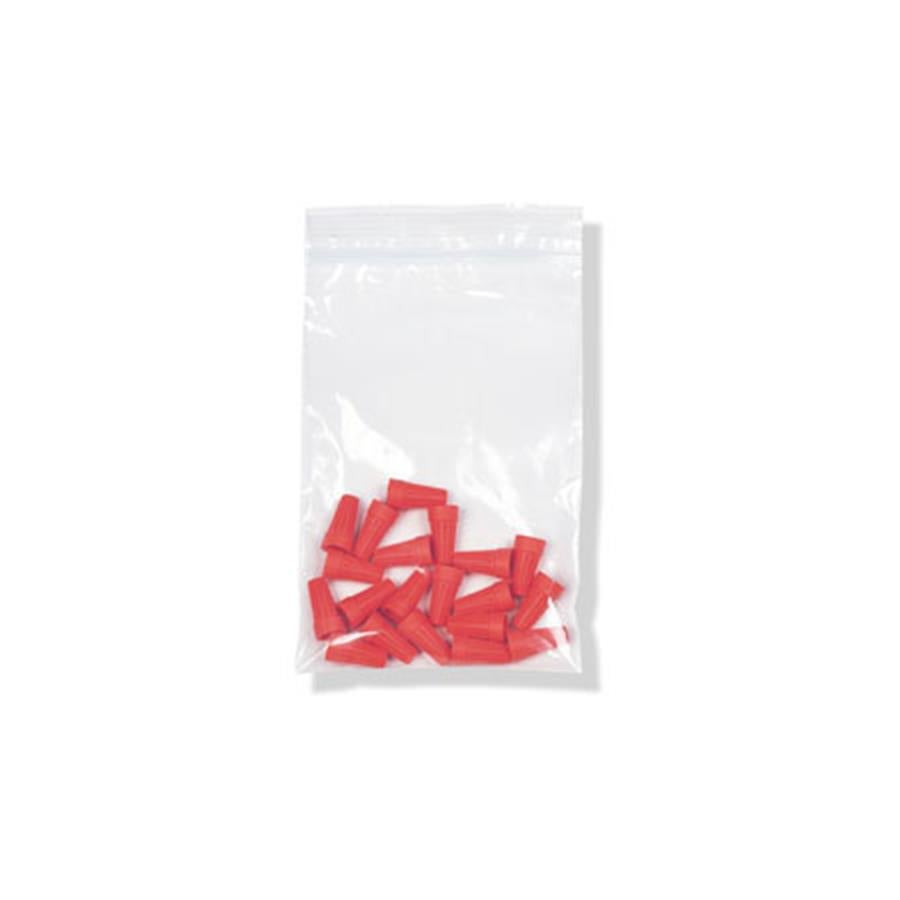 Saalfeld Redistribution - F20606 Reclosable Bag LK® 6 X 6 Inch LDPE Clear Zipper Closure