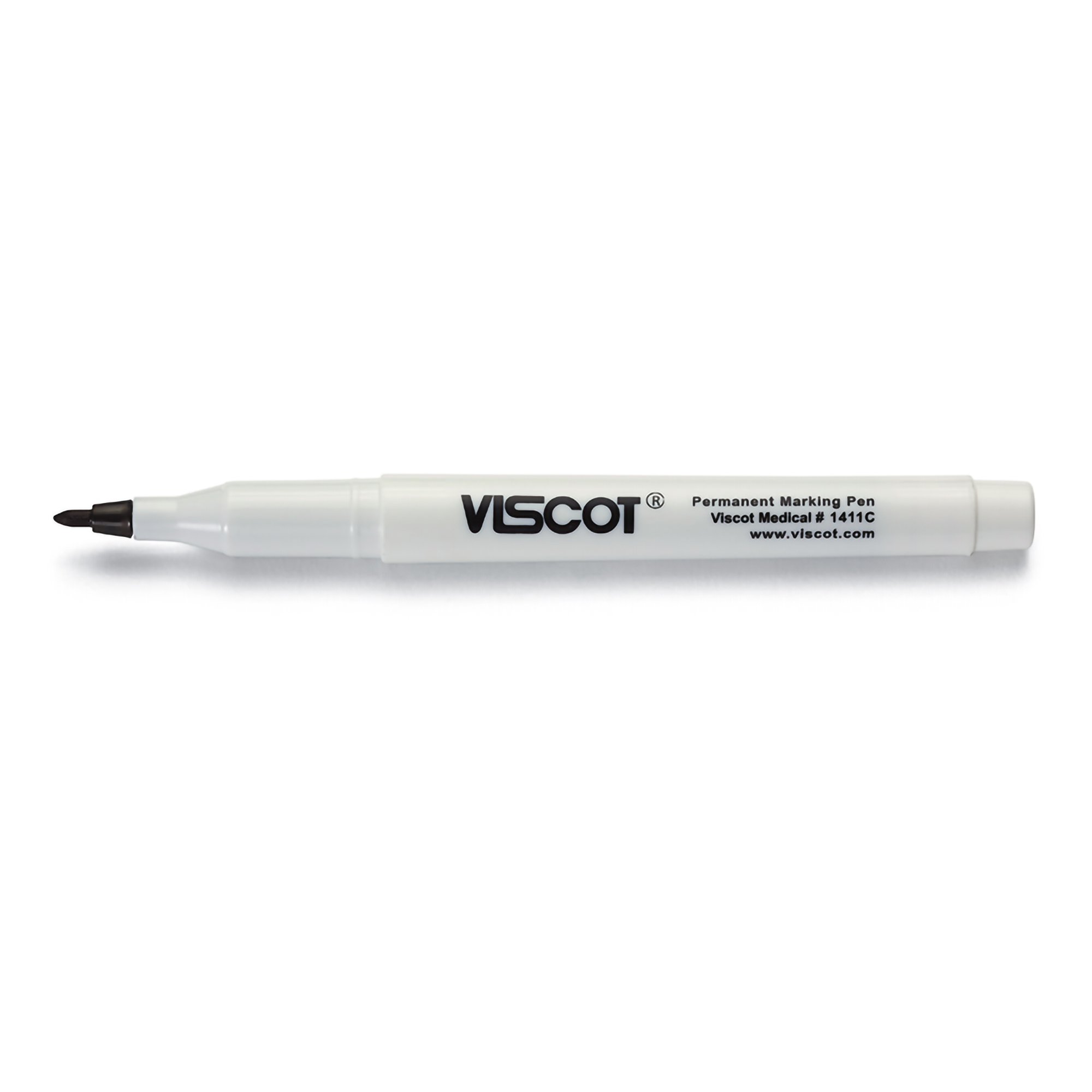 Viscot Industries 1411S-100 - 1411 Permanent Ink Marker - 100/Case
