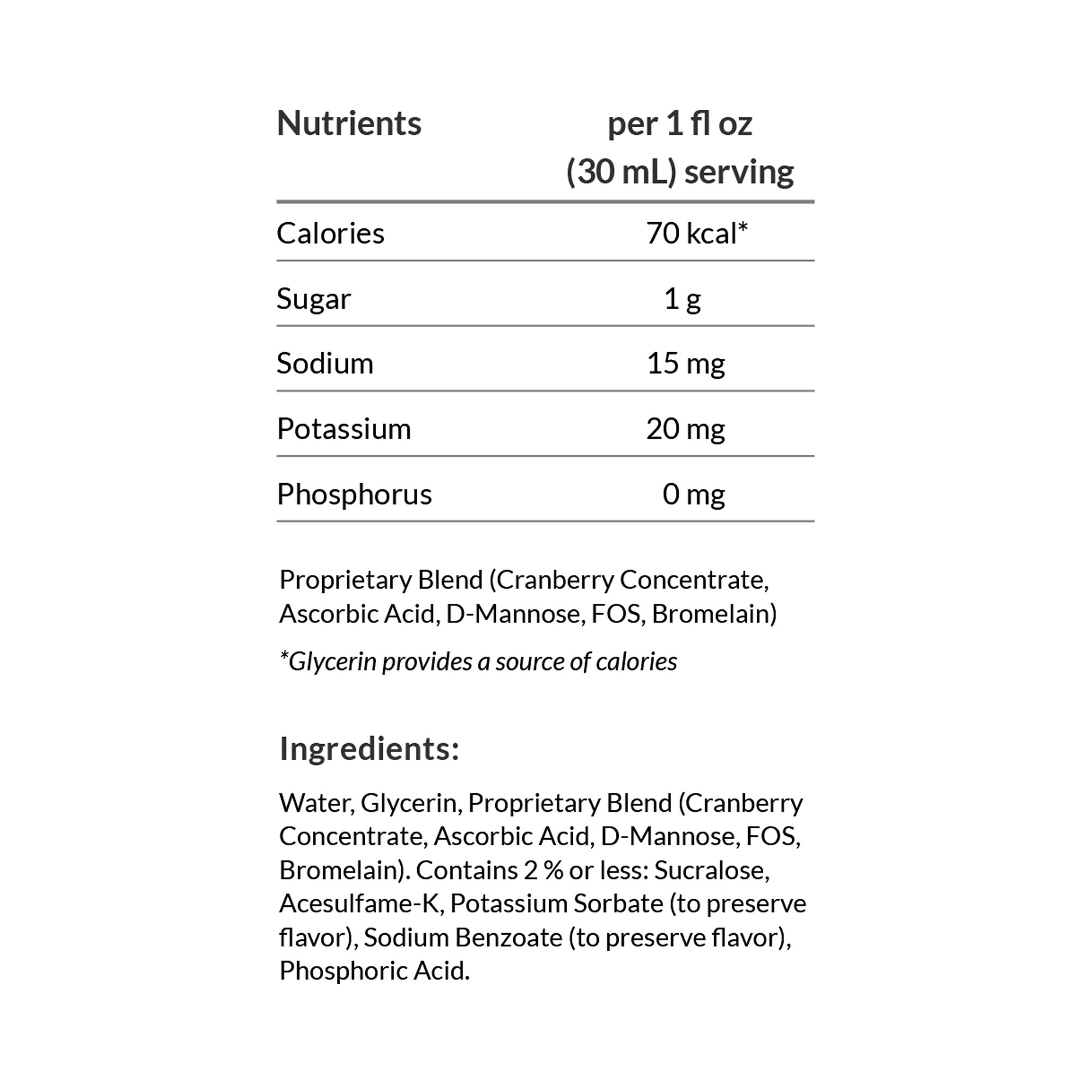 Nutricia North America - 78404 UTI-Stat® Cranberry Urinary Tract Complex