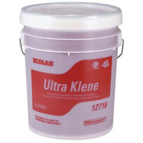 Ecolab - 6112716 Dish Detergent Ecolab® Ultra Klene™ 5 gal. Pail Liquid Unscented