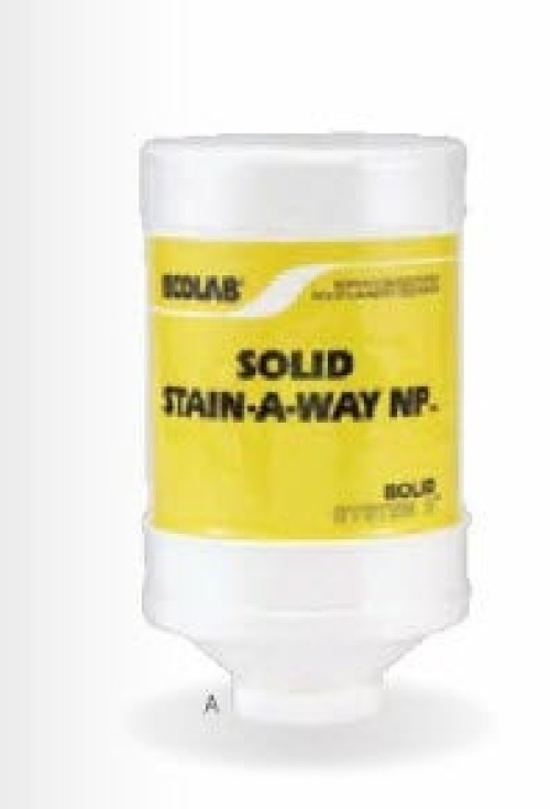 Ecolab - 6113649 Laundry Detergent Ecolab® Stain-A-Way 4 lbs. Solid