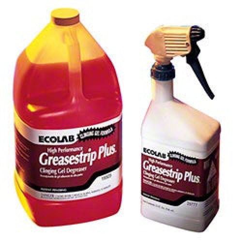 Ecolab - 6129777 Surface Cleaner / Degreaser Greasestrip Plus® Alcohol Based Trigger Spray Liquid 32 oz. Bottle Unscented NonSterile