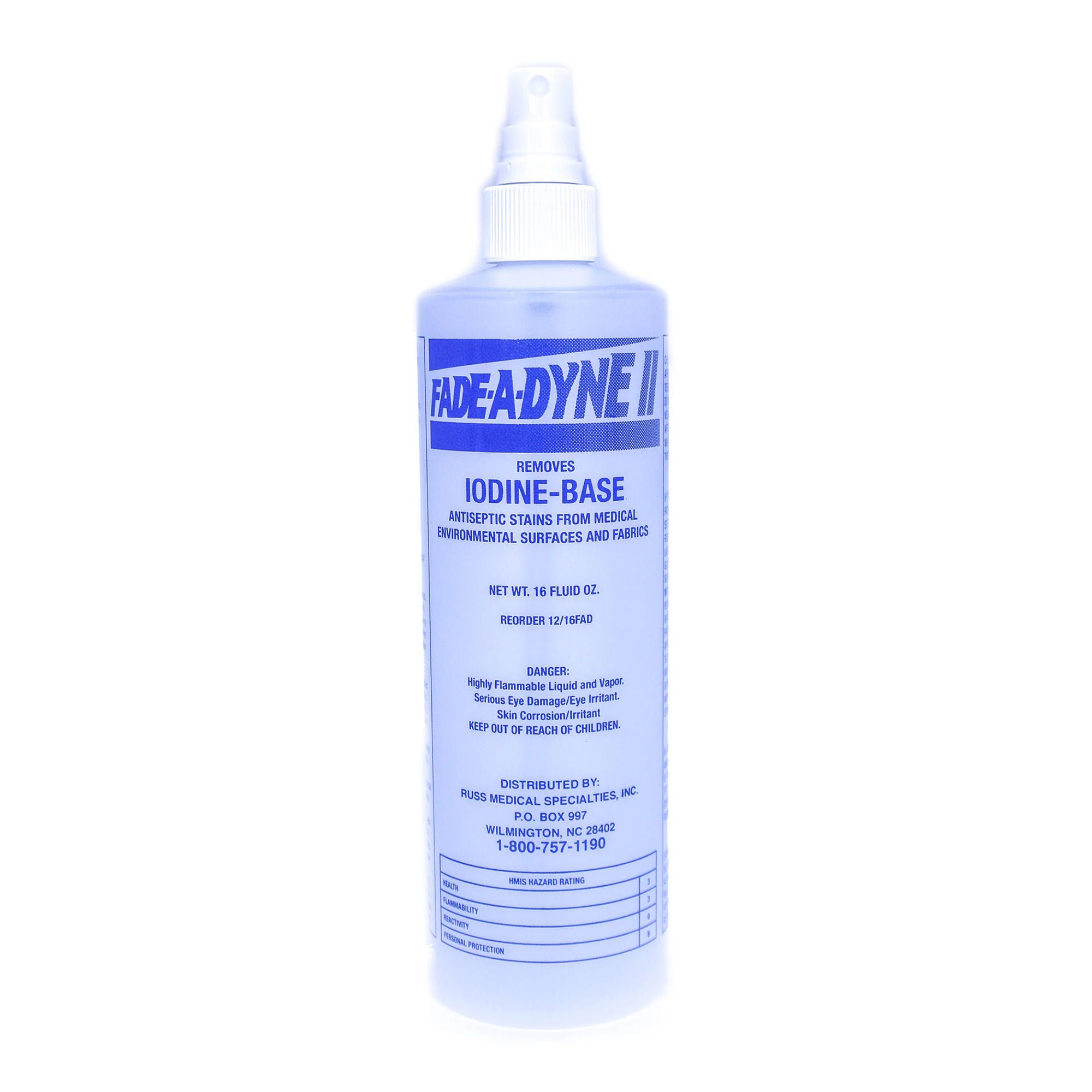 Russ Medical Specialist - 12/16FAD II Fade-A-Dyne II® Iodine Stain Remover