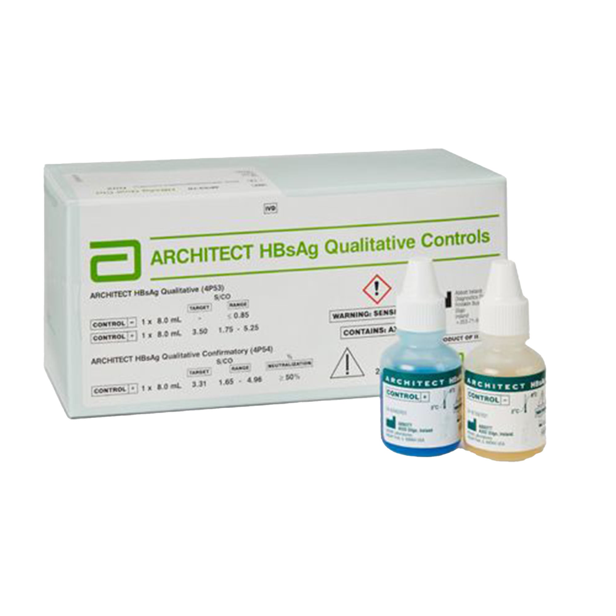 Abbott - 04P5310 Antibody Test Control Architect Hepatitis B Surface Antigen 2 X 8 mL