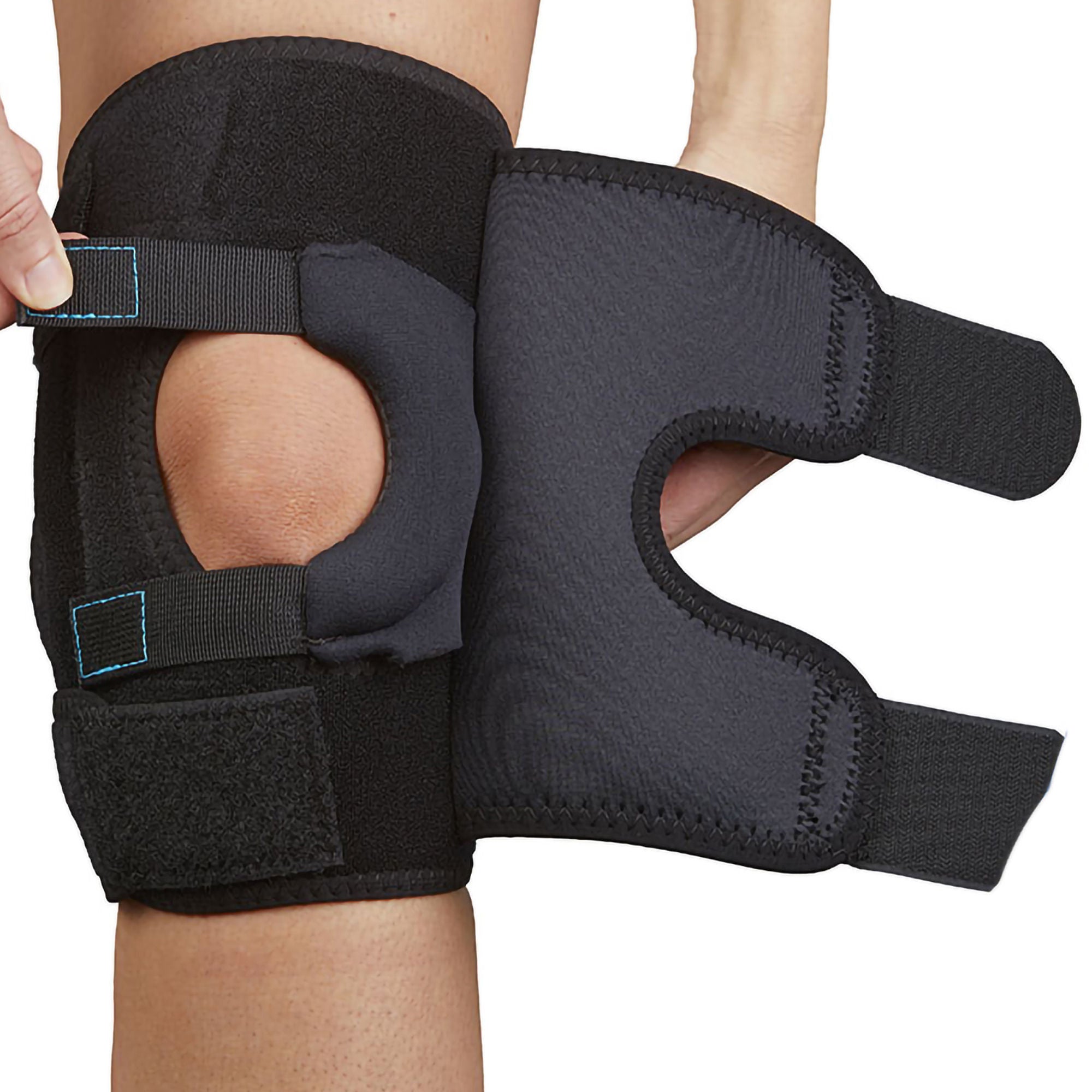 Medical Specialties - 117007 Knee Stabilizer DynaTrack™ Plus 2X-Large Hook and Loop Strap Closure 20 to 22 Inch Knee Circumference Left or Right Knee