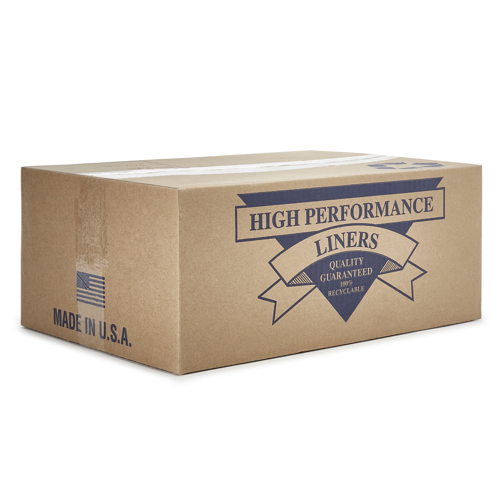 Colonial Bag Corp TGG-58XXH - Colonial Bag 2X Heavy Duty Trash Bag, Black, 60-gallon Capacity - 1/Case