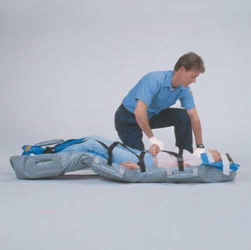The Seaberg Company - MT 3075-6 Vacuum Mattress Immobilizer EVAC-U-SPLINT® 78-3/4 X 29-1/2 X 2-1/2 Inch 350 lbs. Weight Capacity