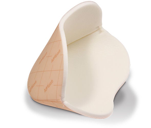 Mediusa - CR4502 Thin Foam Dressing Advazorb Heel® 6-1/2 X 8-1/2 Inch Without Border Film Backing Nonadhesive Heel Sterile