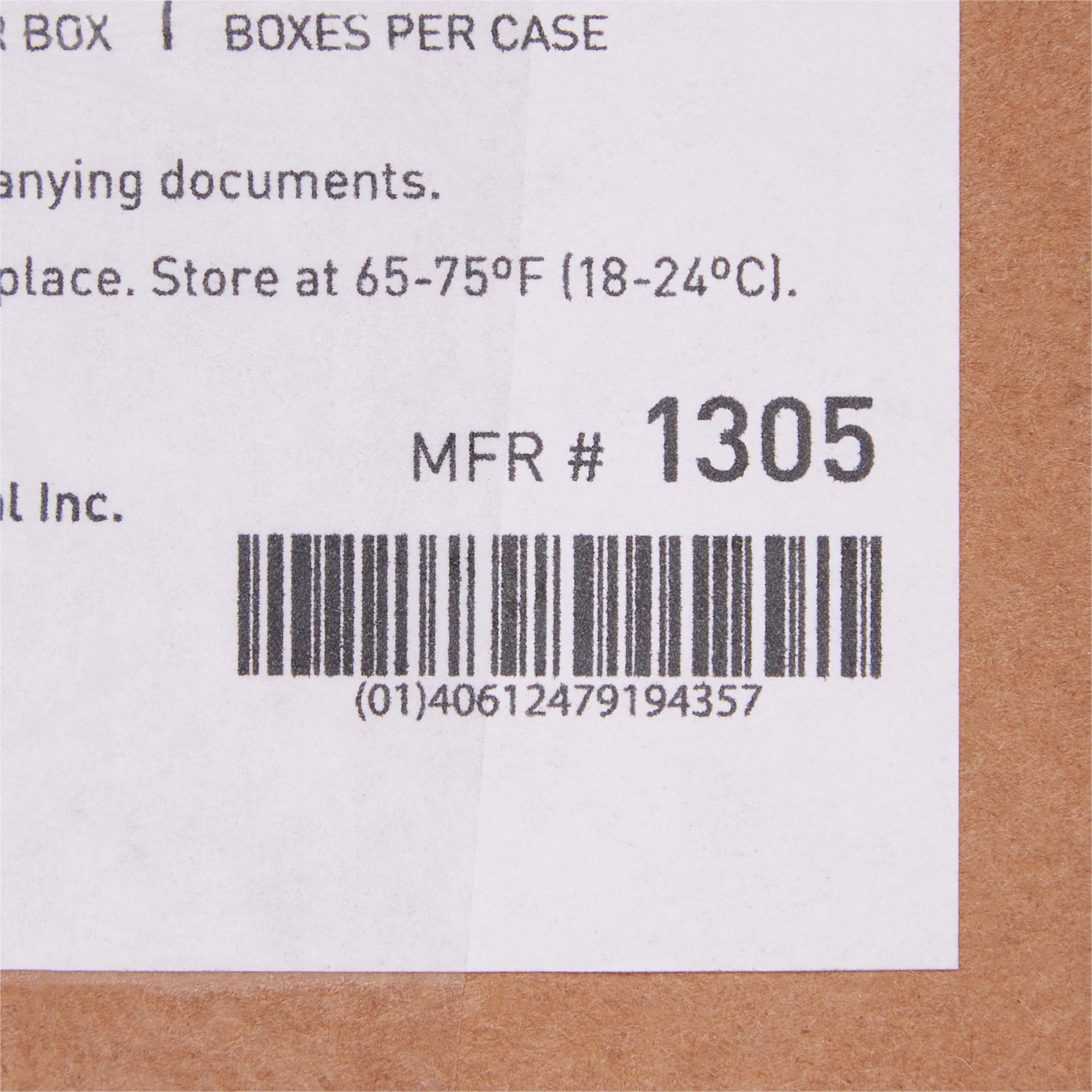 McKesson Brand 1305 - McKesson White Casting Roll Form Splints, 5 Inch x 5 Yard - 1/Box, 2/Case