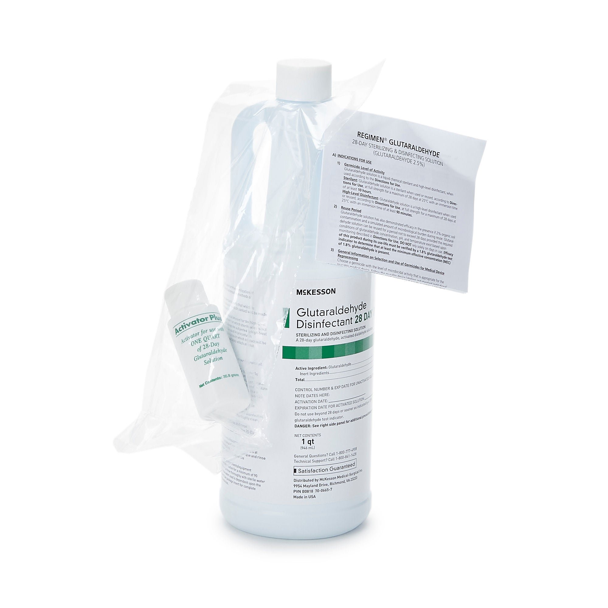 McKesson Brand - 341 REGIMEN® Glutaraldehyde High Level Disinfectant