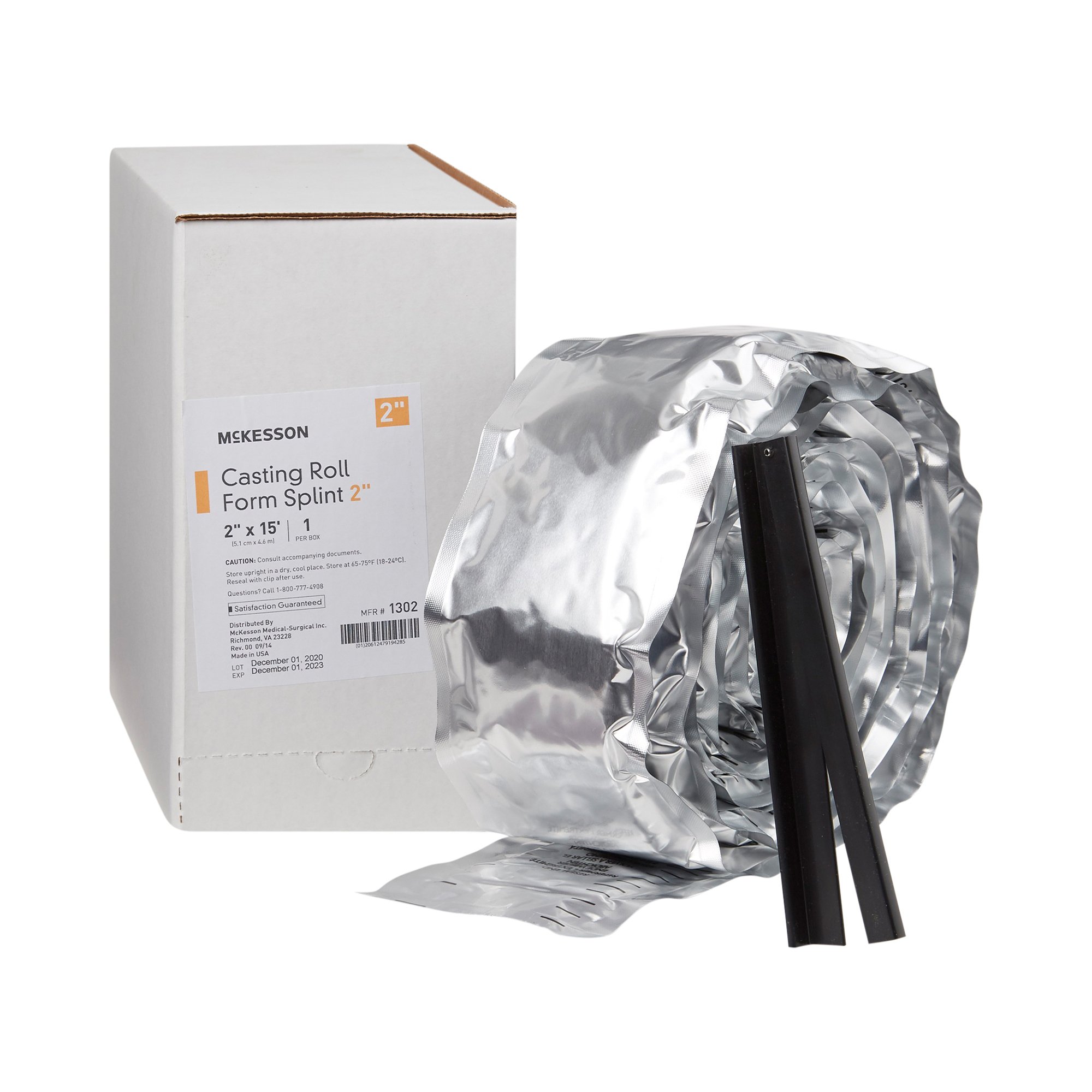 McKesson Brand - 1302 McKesson White Casting Roll Form Splints