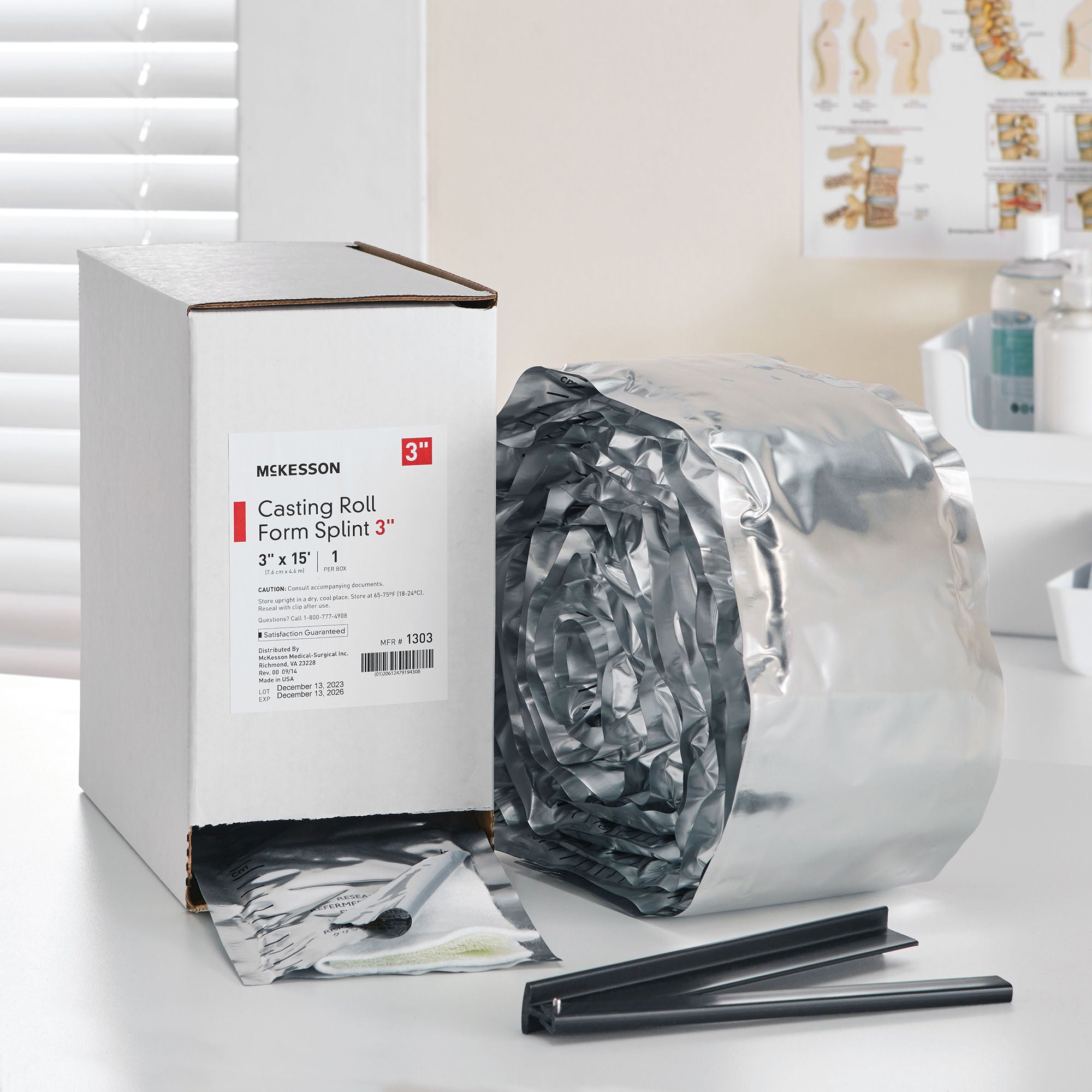 McKesson Padded Splint Roll 1303 by McKesson Brand