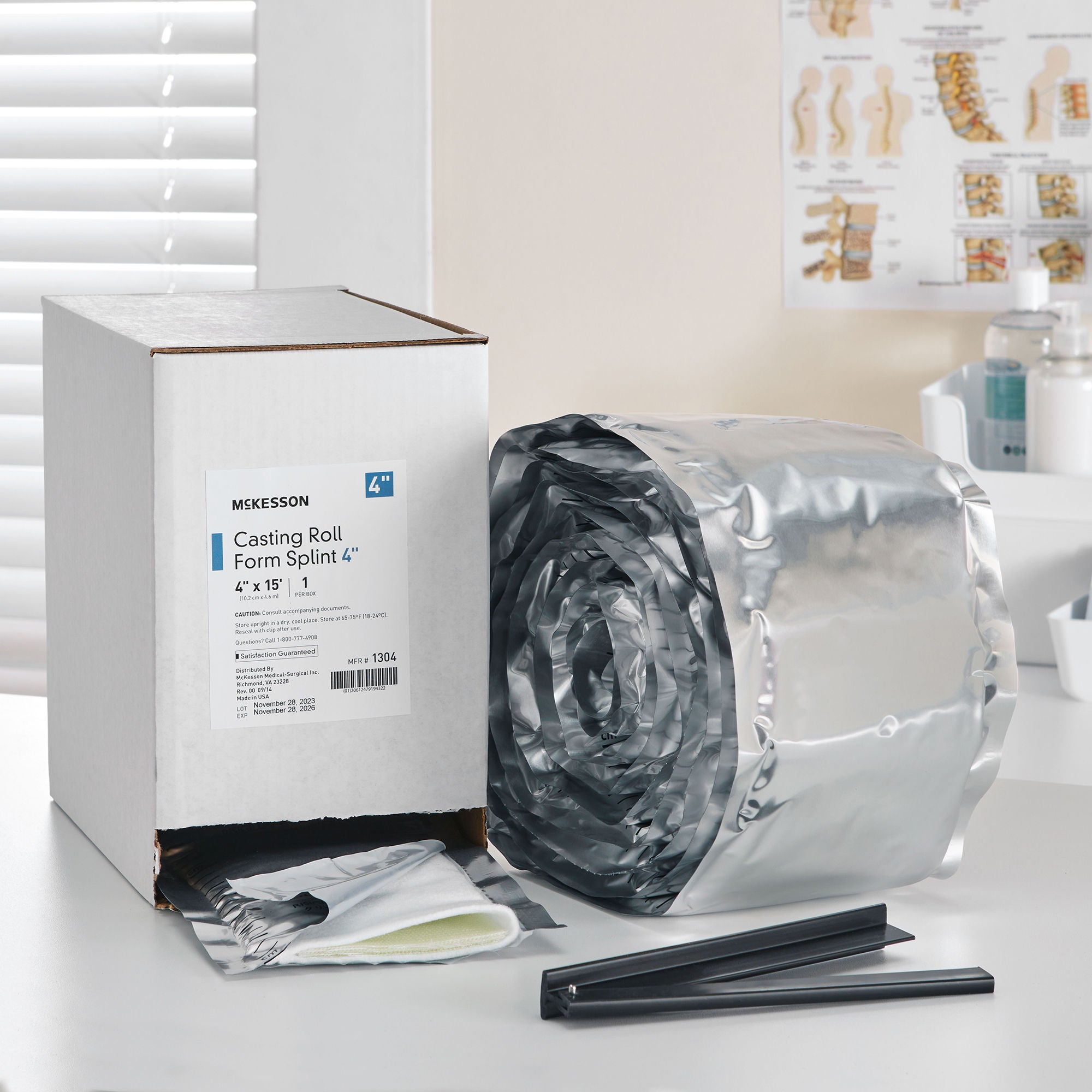 McKesson Padded Splint Roll 1304 by McKesson Brand
