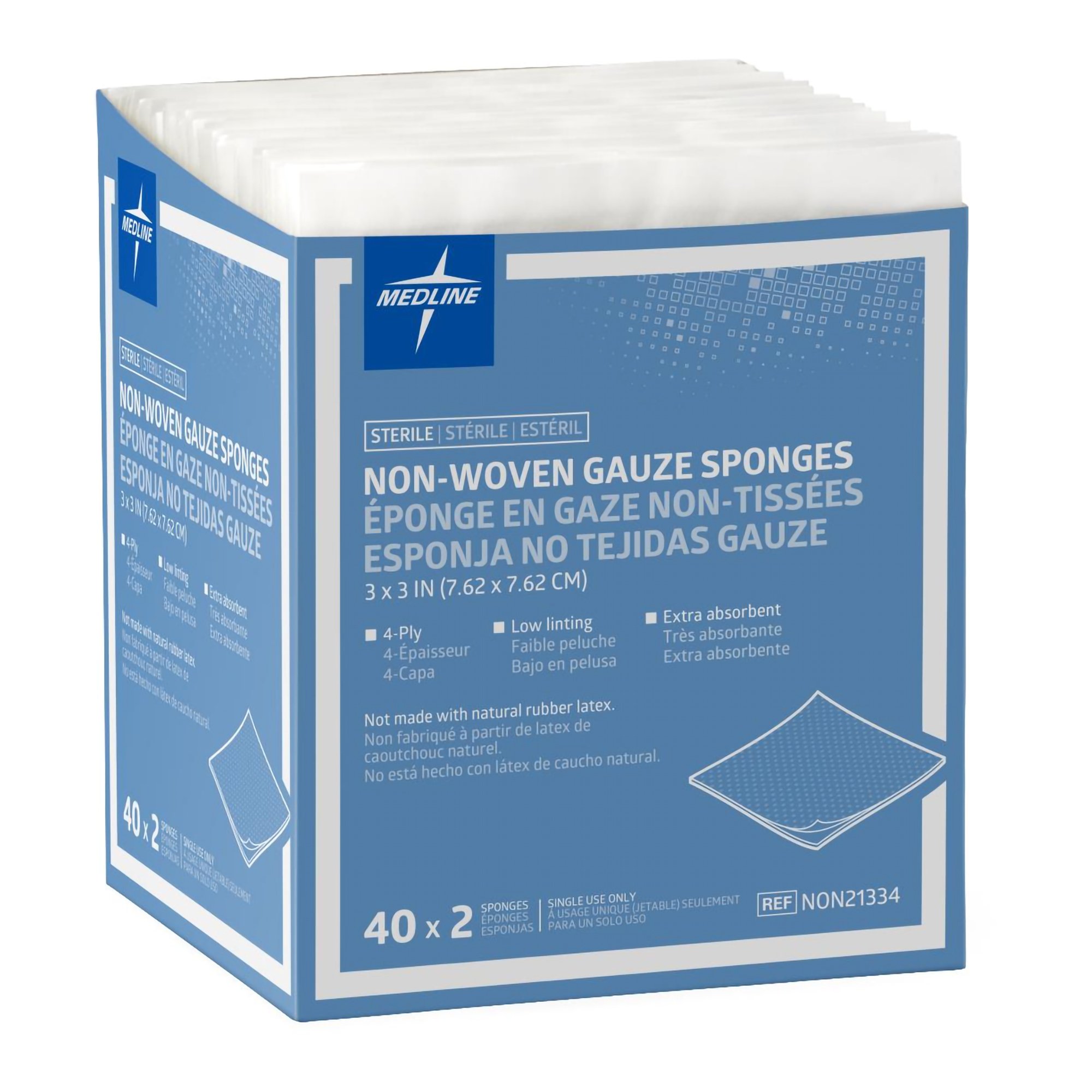 Avant Gauze Nonwoven Sponge NON21334 by Medline