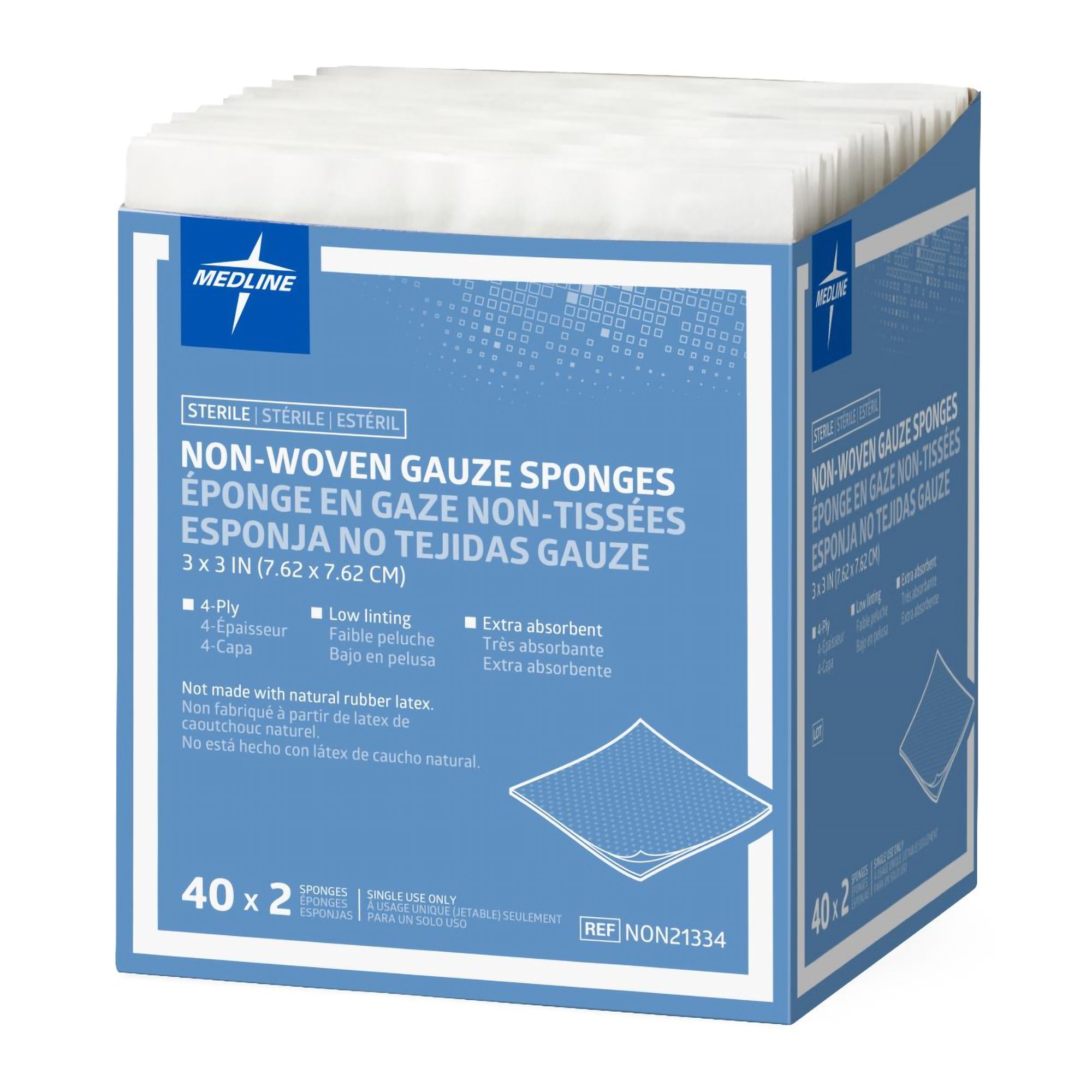 Avant Gauze Nonwoven Sponge NON21334 by Medline