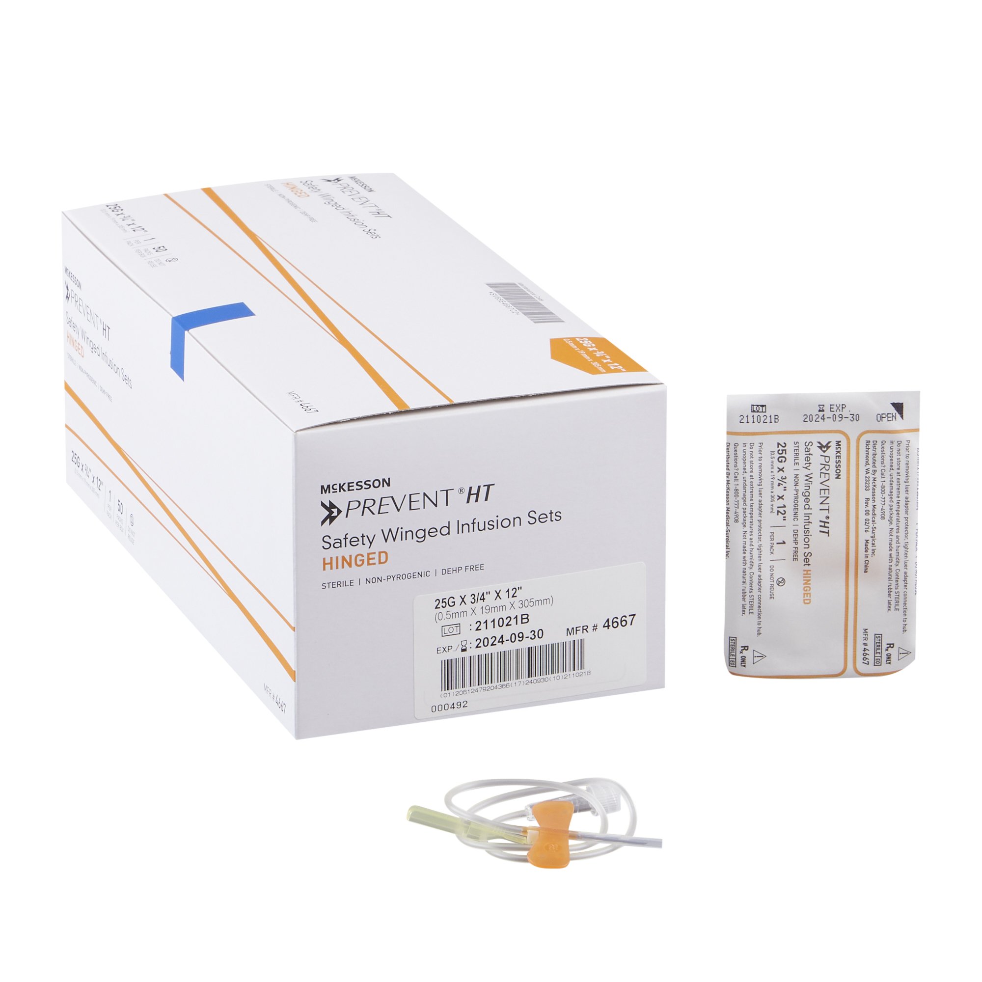 McKesson Brand - 4667 McKesson Prevent® Infusion Set