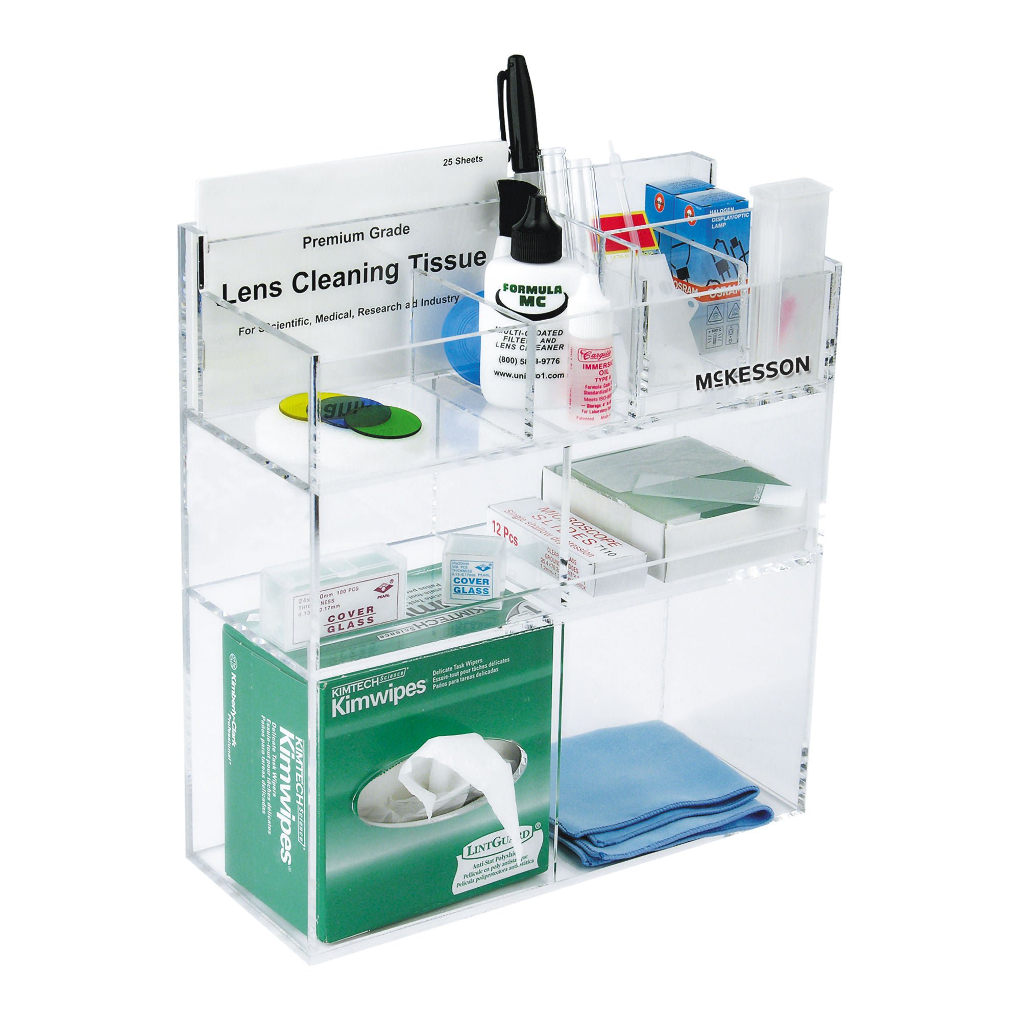McKesson Brand - 3126 Bin Clear Acrylic 10.5 X 4.5 X 12 Inch
