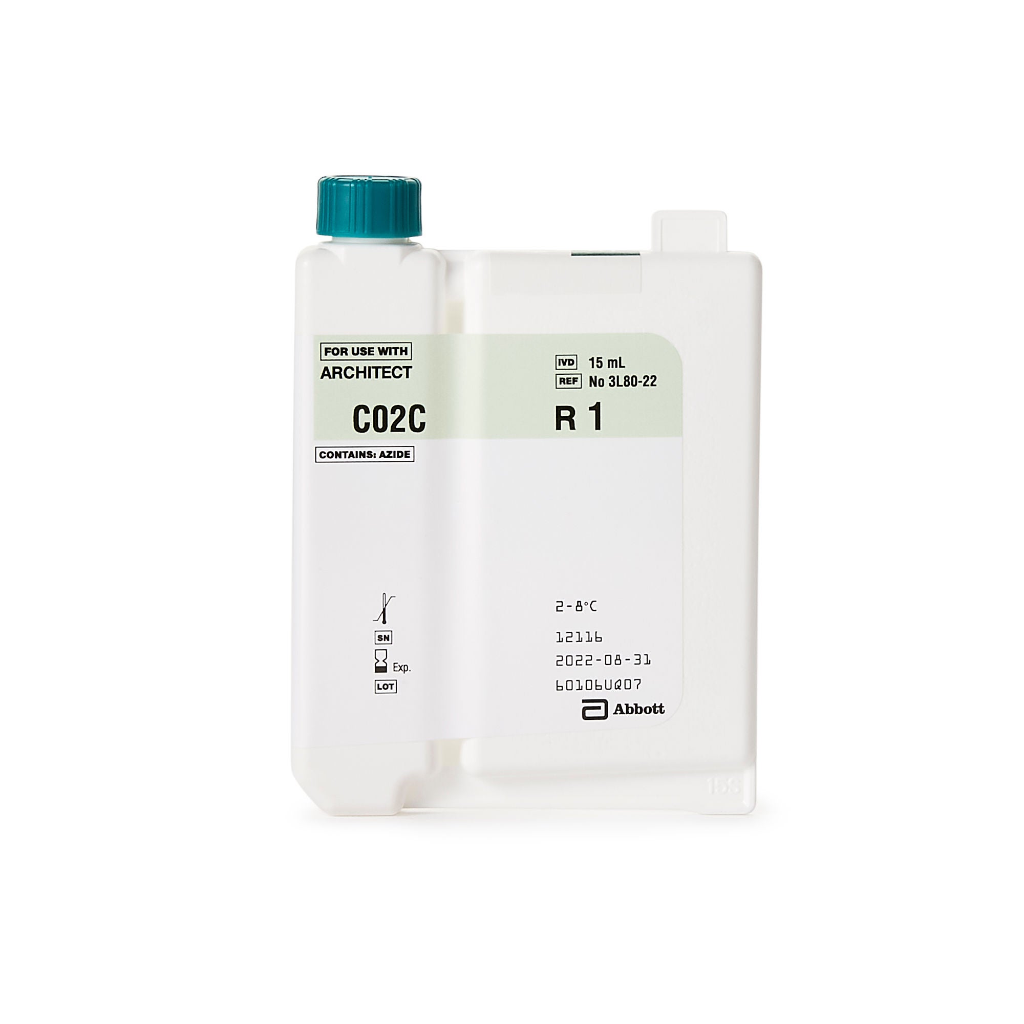 Abbott - 03L8022 Architect™ Reagent, Carbon Dioxide (CO2) test