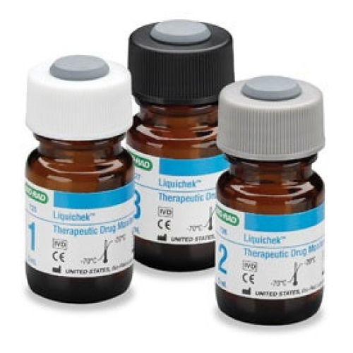 Bio-Rad Laboratories - 724 Assayed Control Set Liquichek™ Multiple Analytes Tri-Level 12 X 5 mL