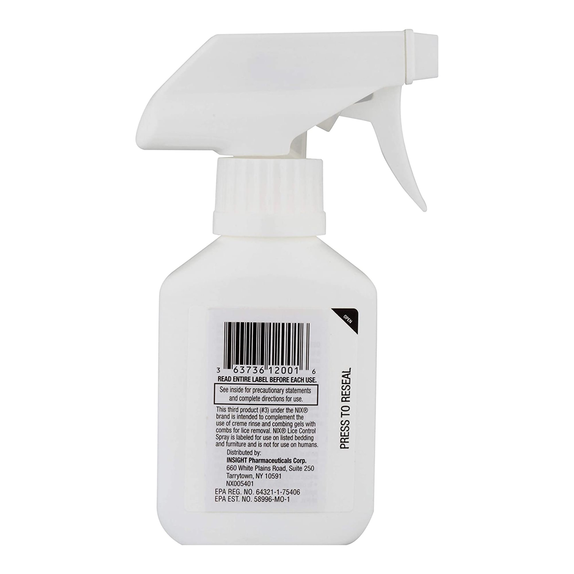 Prestige Medical 63736012001 - Nix® Lice Killing Furniture Treatment Spray, 5-ounce bottle - 1/Each