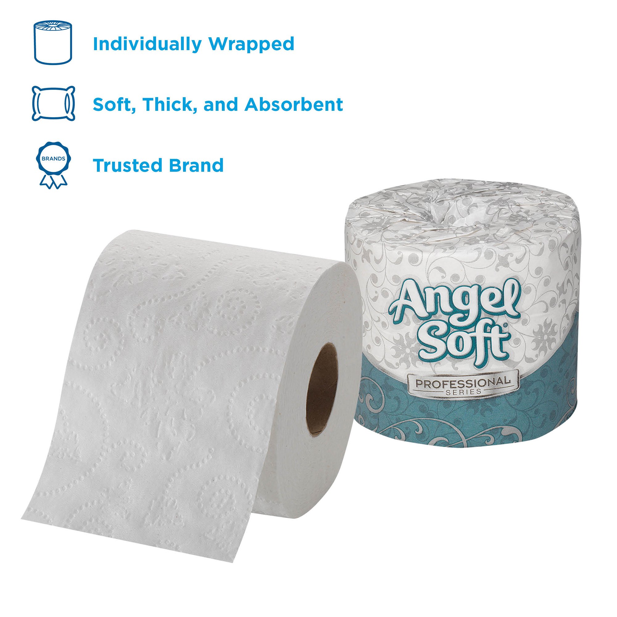 Georgia-Pacific Consumer Products LP 16840 - Angle Soft Professional Series® Toilet Tissue - 1/Case