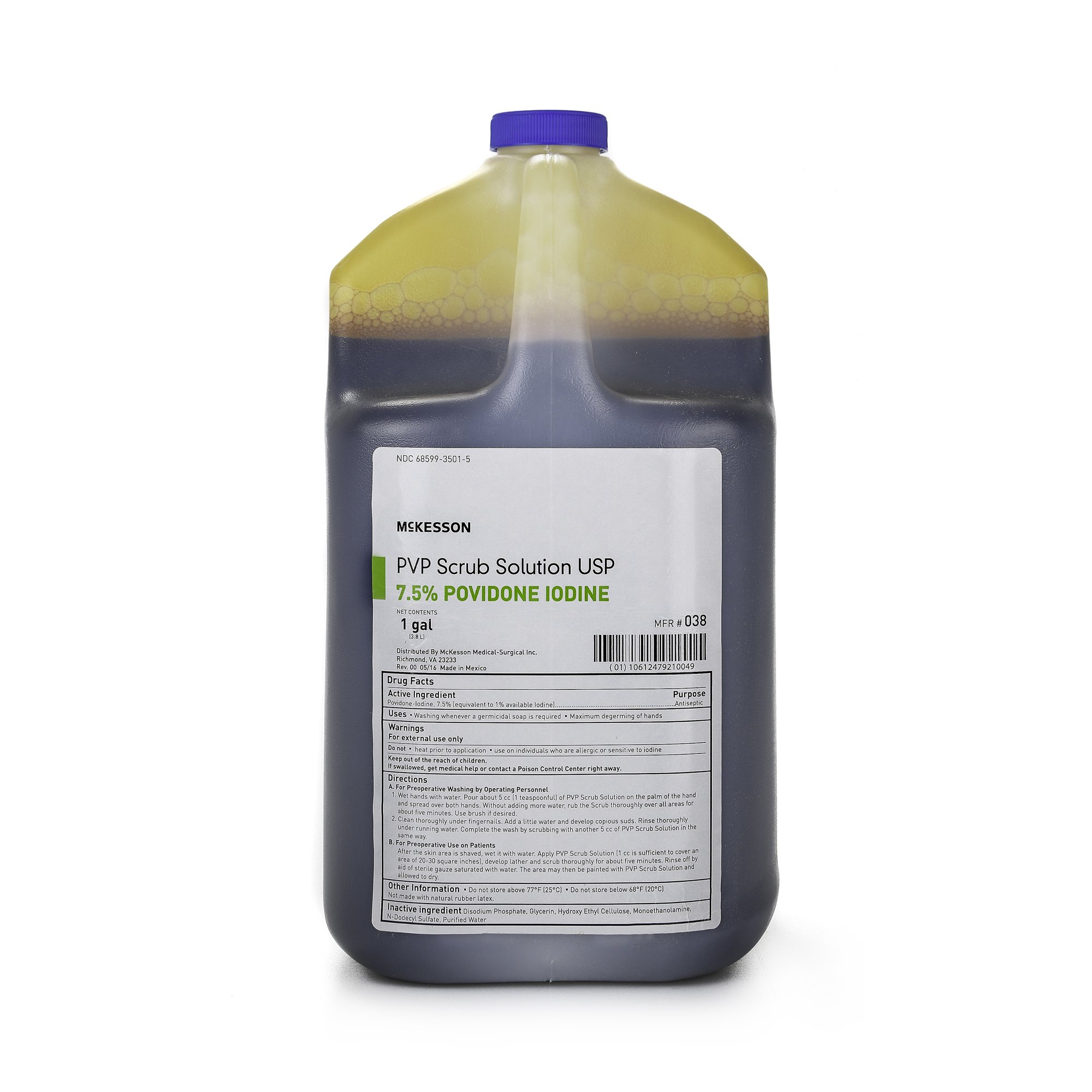 McKesson Brand - 038 McKesson Prep Solution 1 gal. Jug