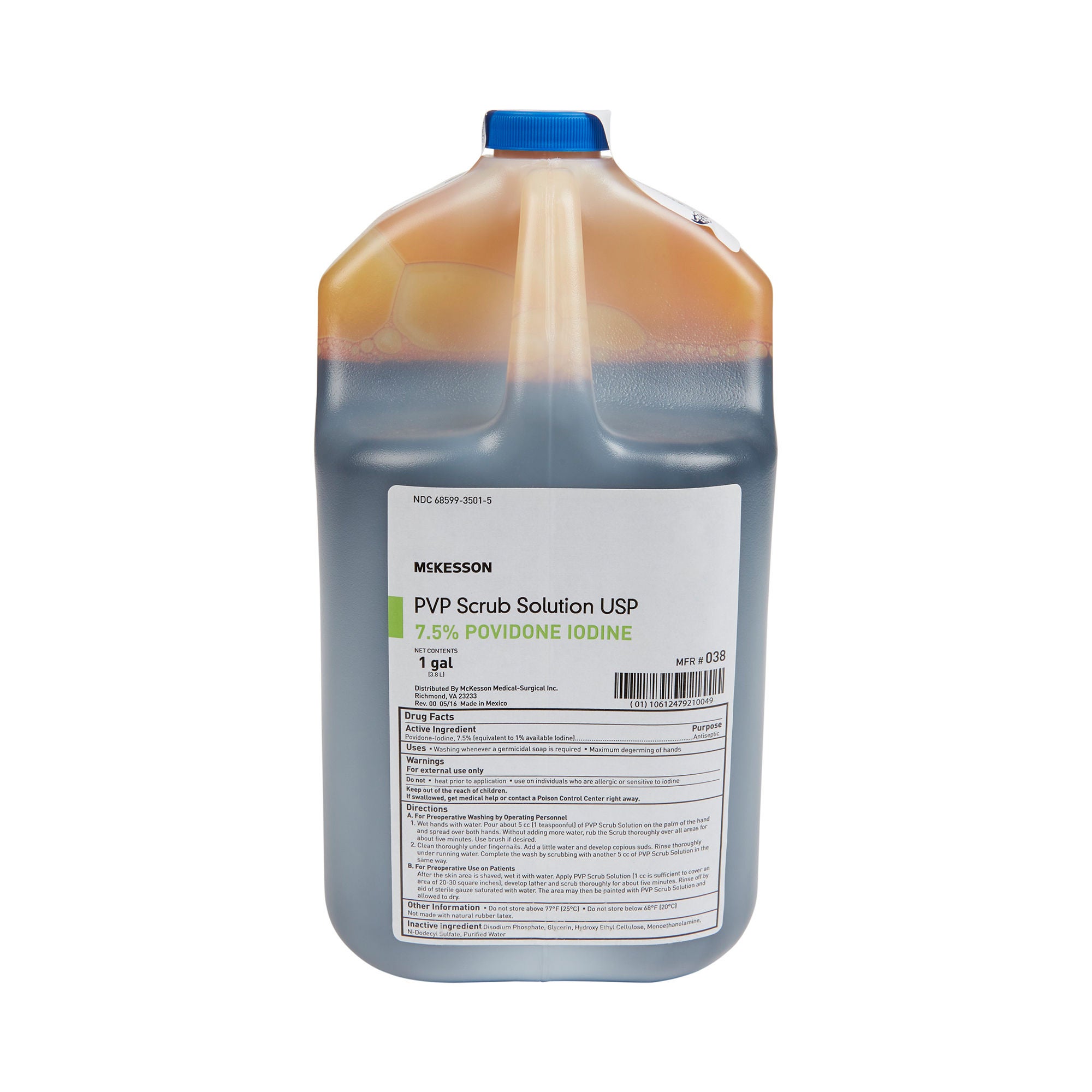 McKesson Brand - 038 McKesson Prep Solution 1 gal. Jug