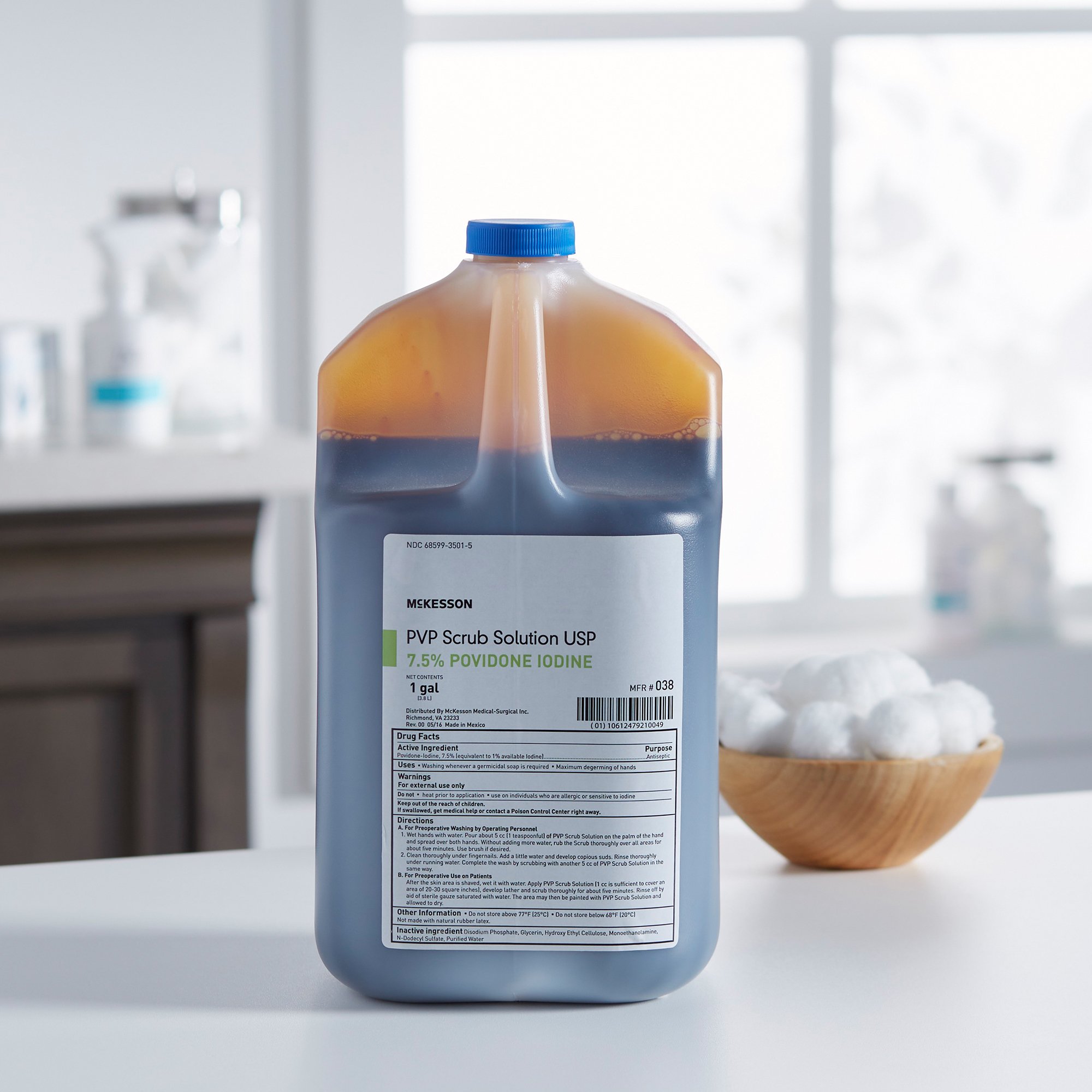 McKesson Brand 038 - McKesson Prep Solution 1 gal. Jug - 1/Each, 4/Case