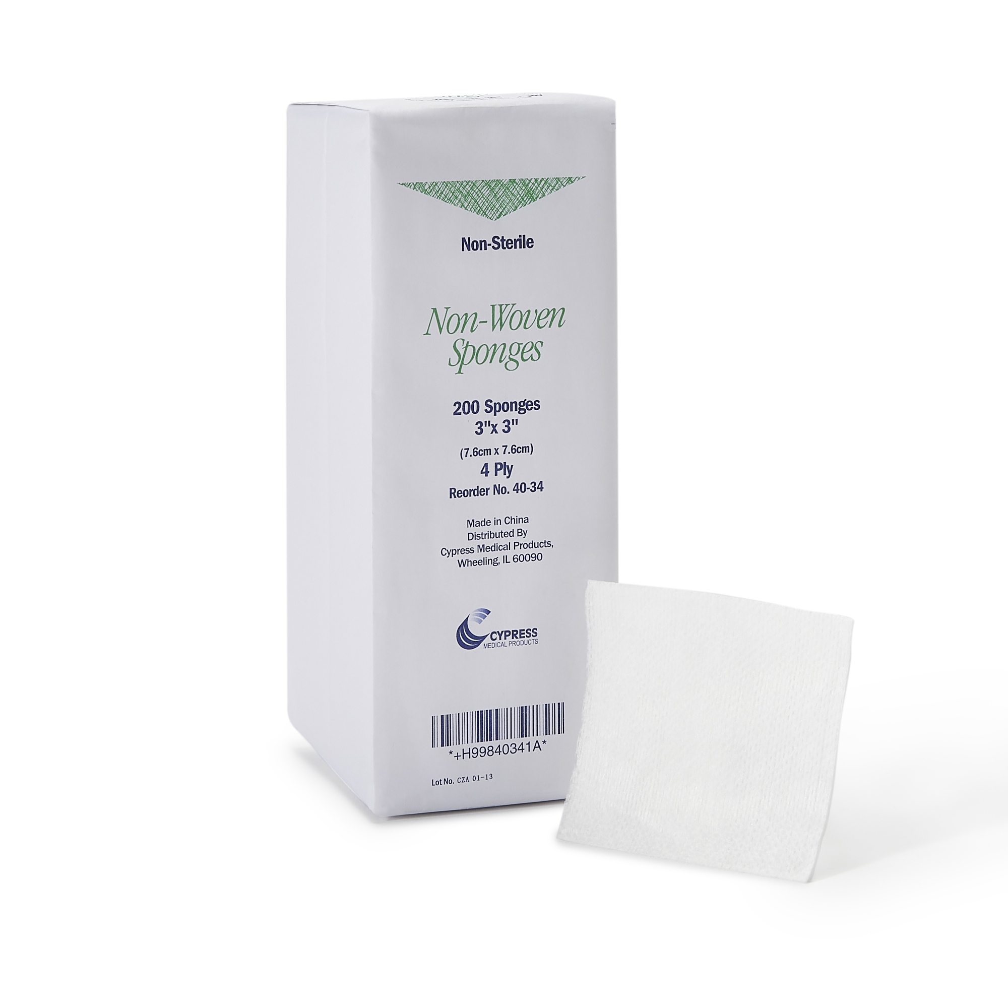 McKesson Brand - 40-34 Cypress Nonwoven Sponge