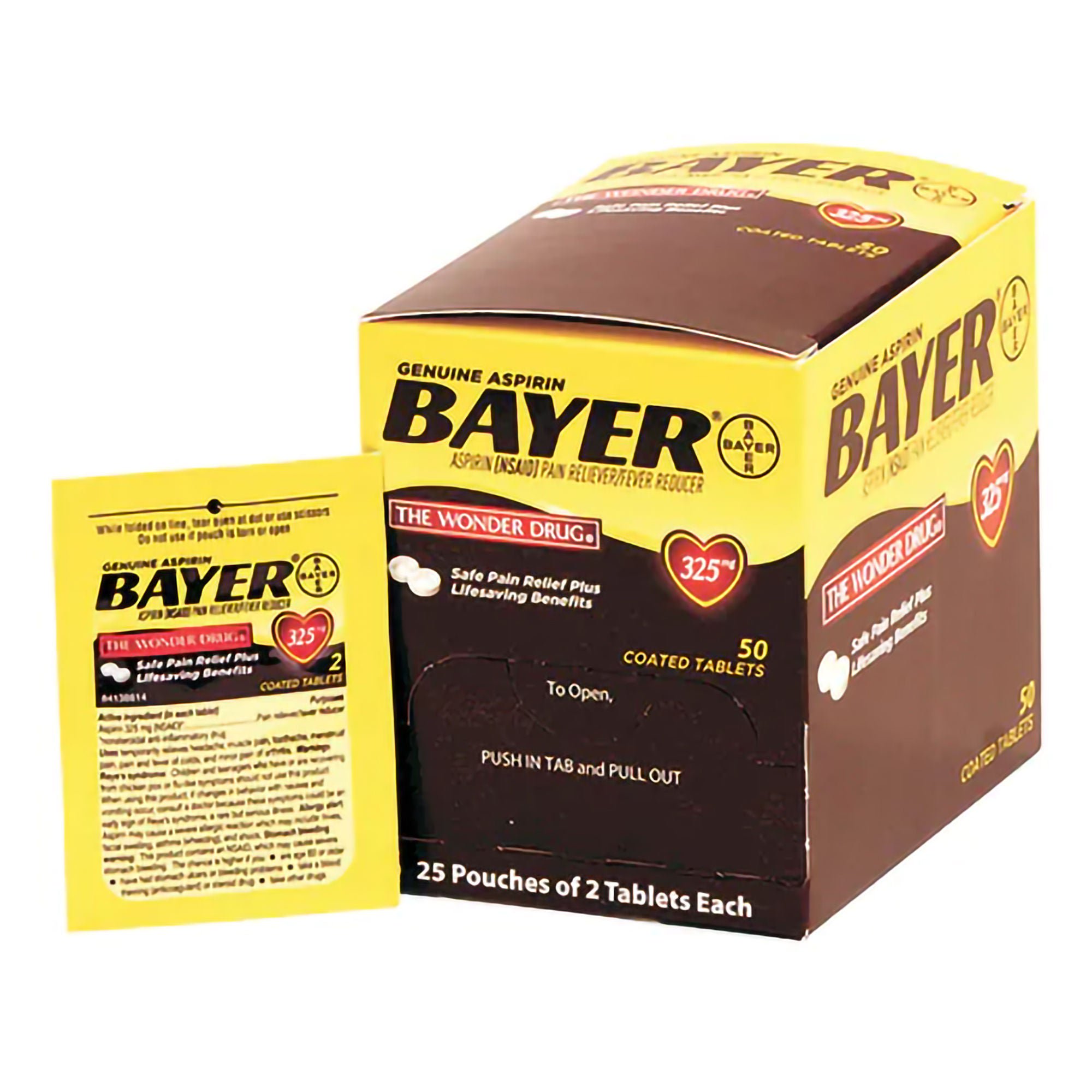 Medique Products - 45650 Genuine Bayer® Aspirin