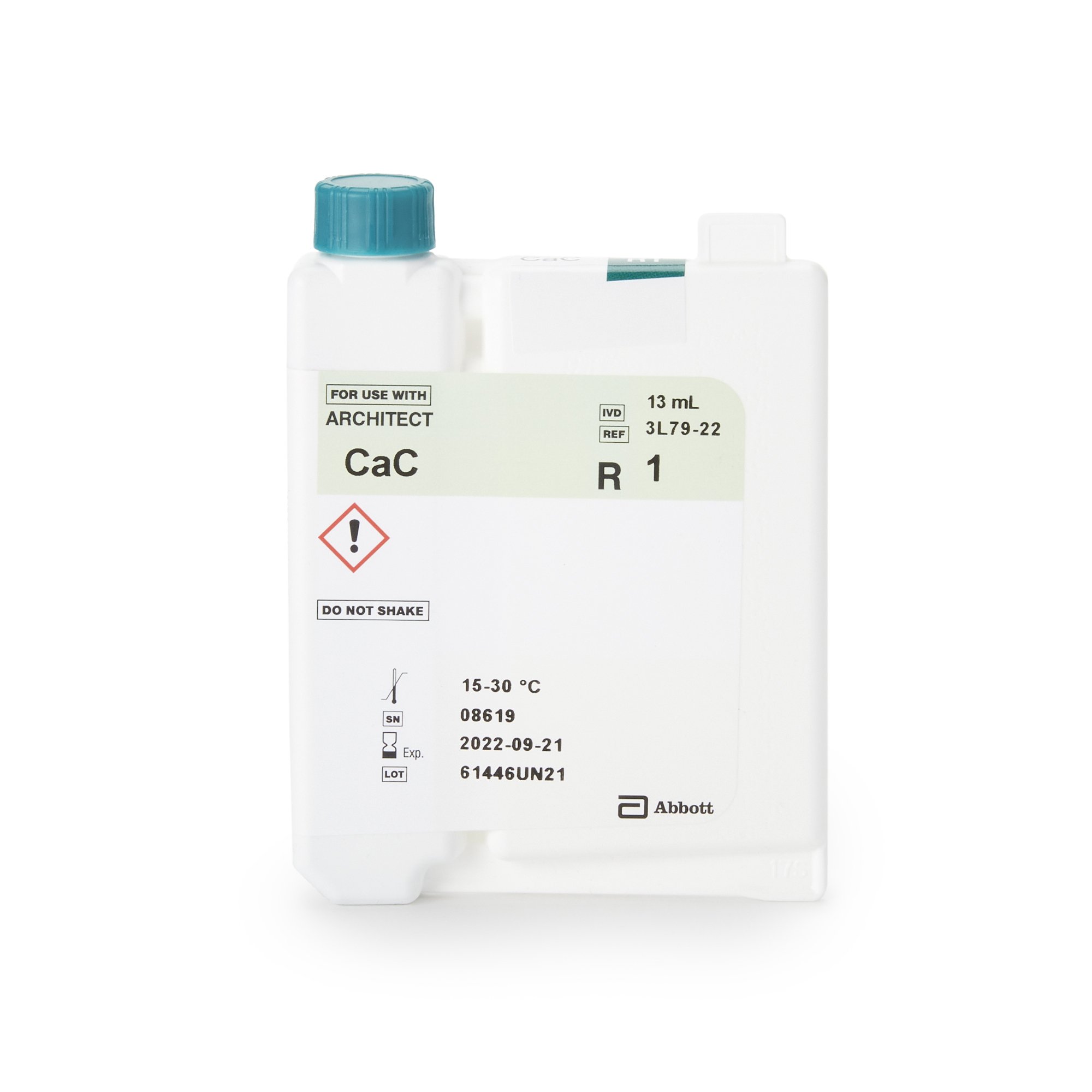 Abbott 03L7922 - Architect™ Reagent for use with Architect c16000 Analyzer, Calcium test - 1/Box
