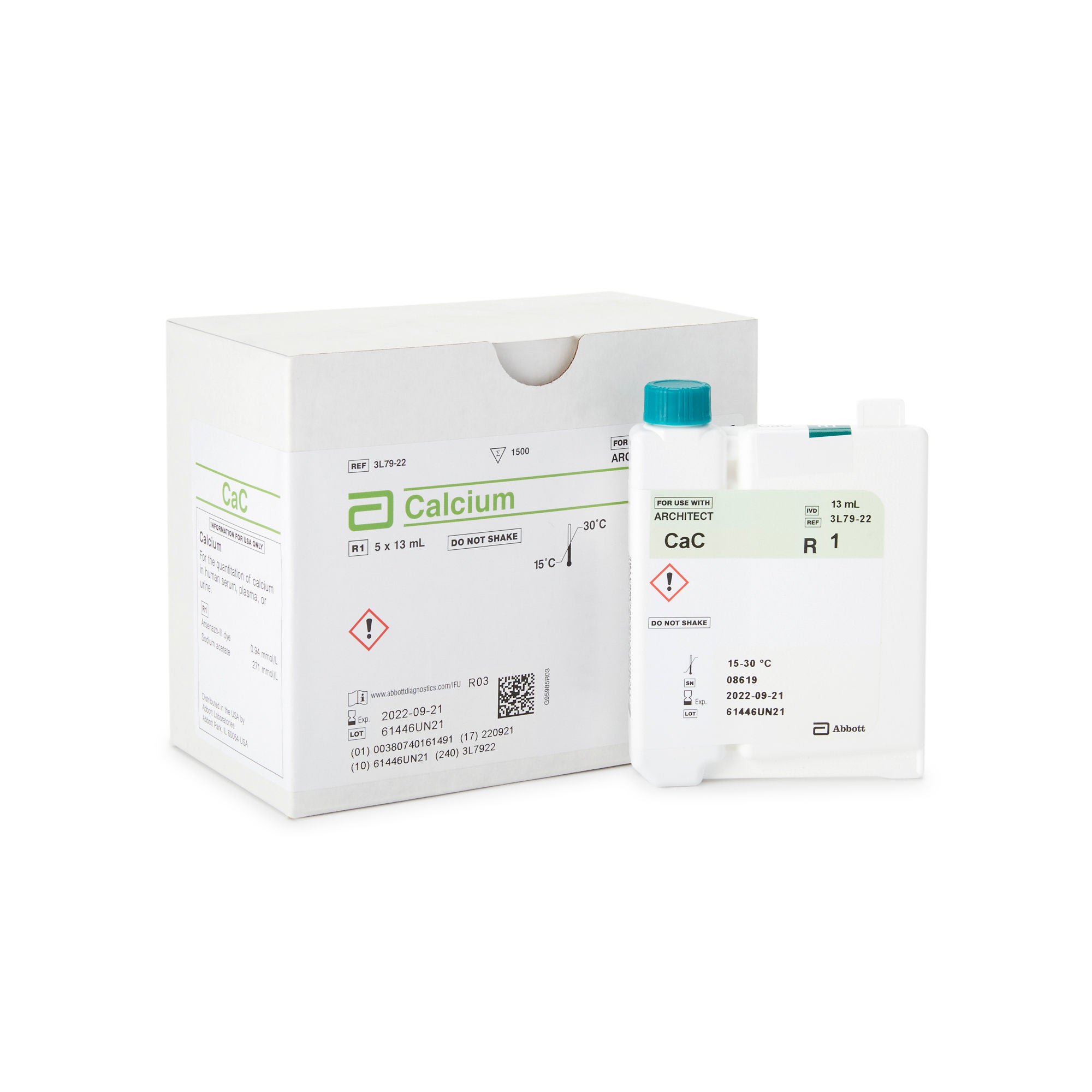 Abbott - 03L7922 Architect™ Reagent for use with Architect c16000 Analyzer