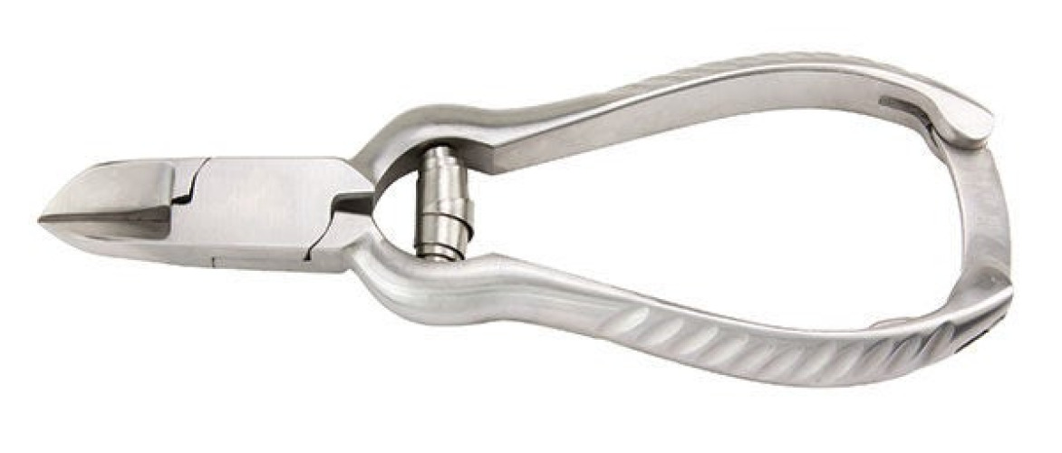 Integra Lifesciences - V940207 Nail Nipper Vantage® Concave Jaw 4-5/8 Inch Length Stainless Steel