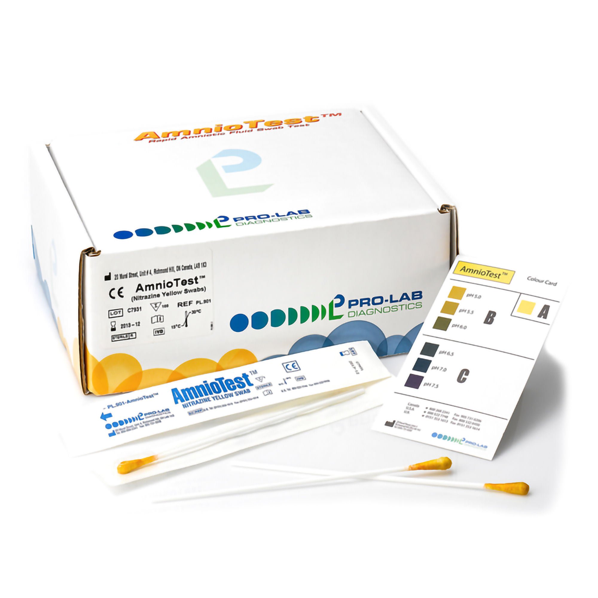 Prolab Diagnostics - PL901 AmnioTest™ Amniotic Fluid General Chemistry Reproductive Health Test Kit